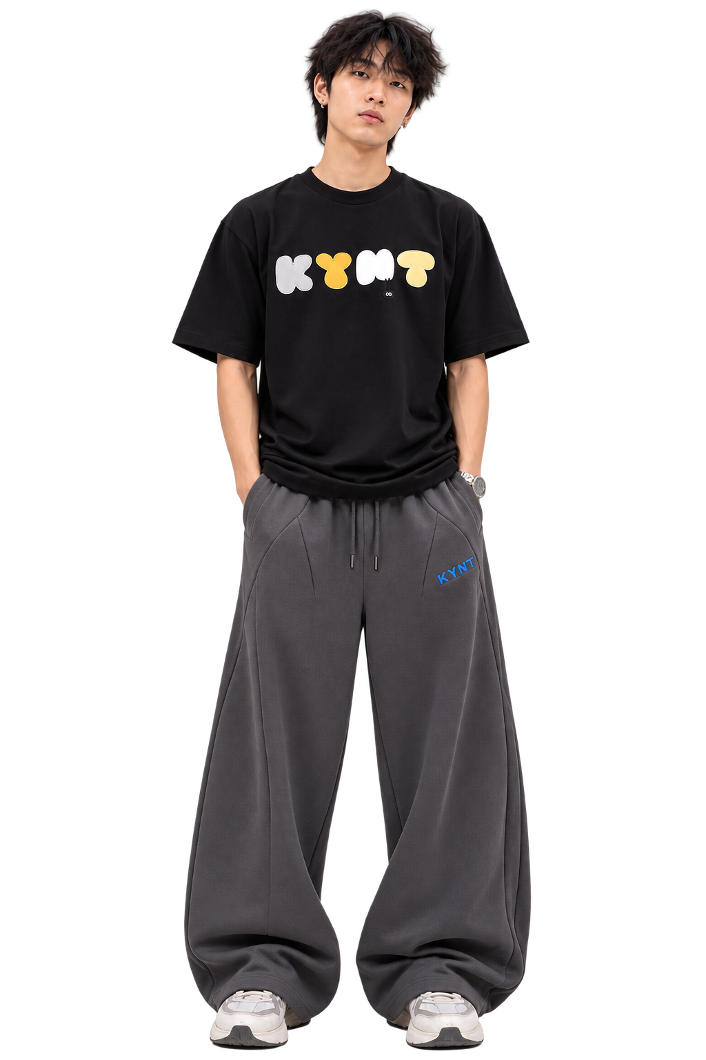 KEYNOTE Asphalt Tee Black
