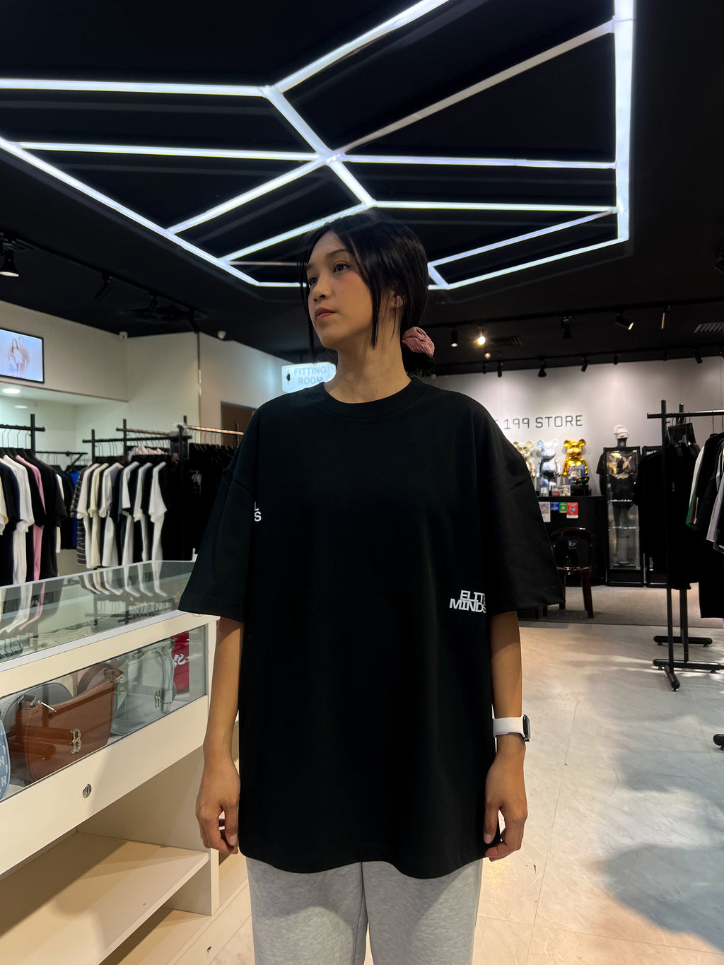 GOAT ELITE MINDS TEE BLACK