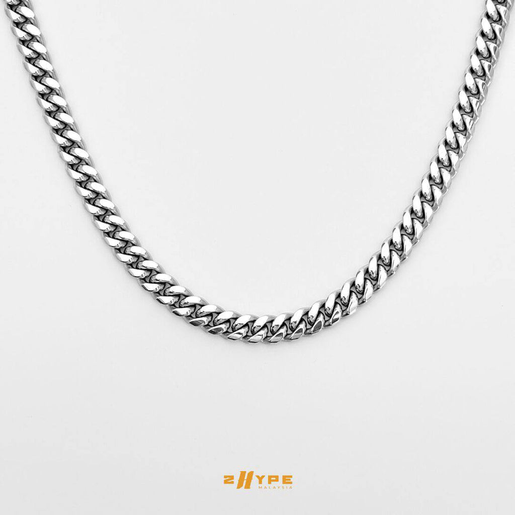 Stainless Steel Miami Cuban Chain 10mm