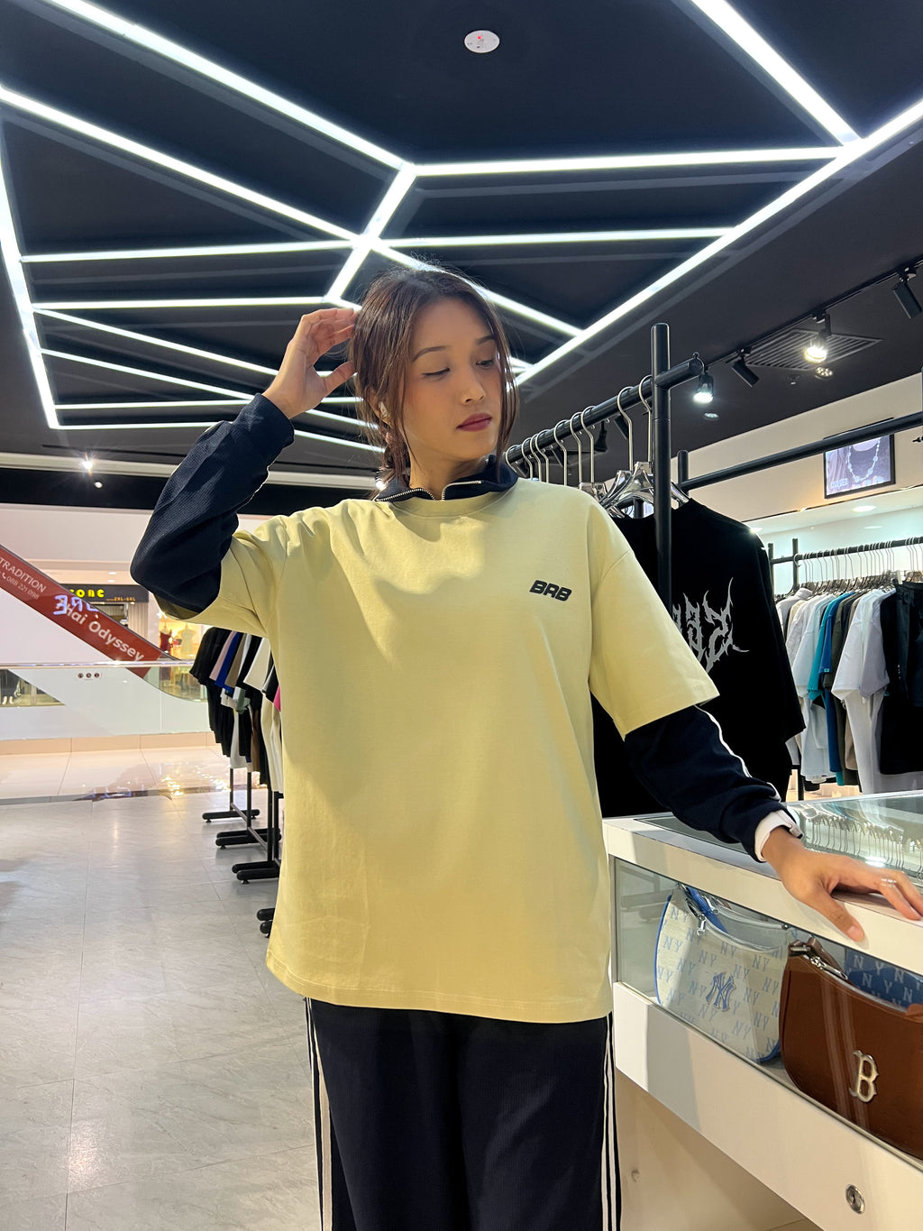 BRB BASIC TEE YELLOW