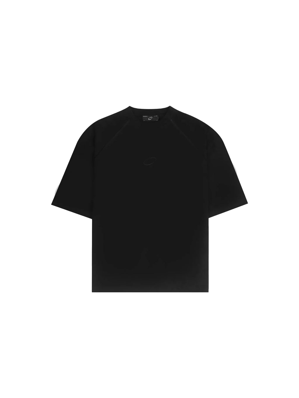 FUTUREKIND LOGO RAGLAN SHORT SLEEVE TEE (BLACK EMBROIDERY)