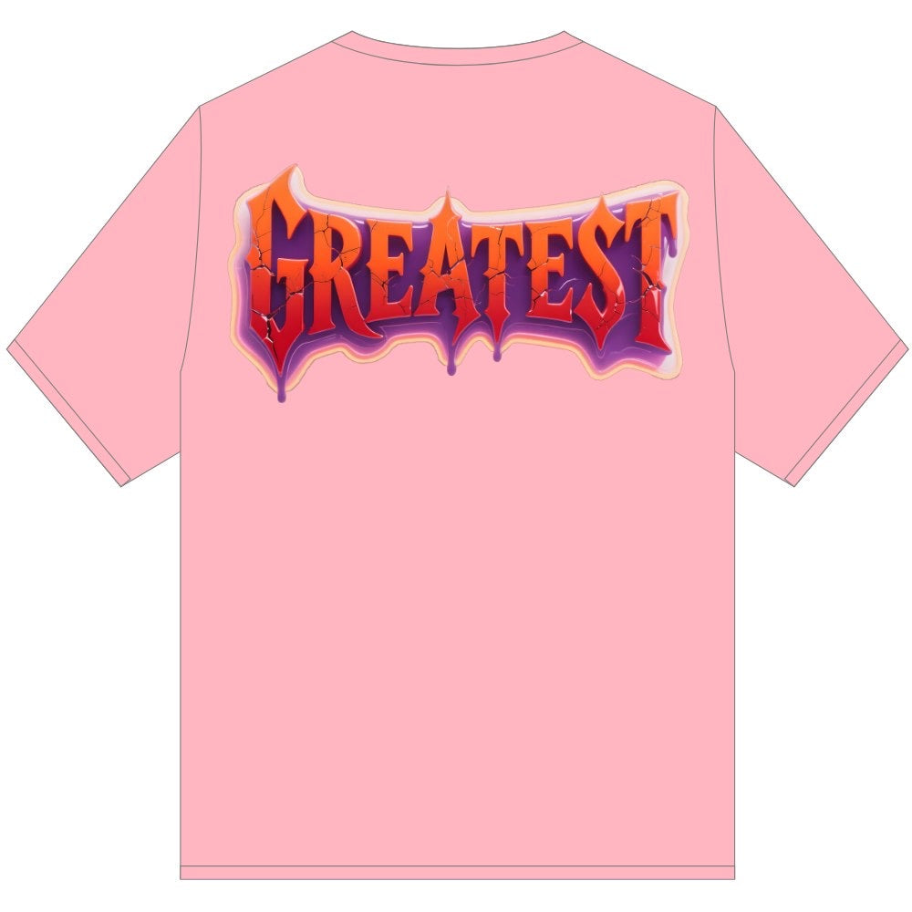 GOAT MOLTEN ENERGY TEE SHIRT PINK