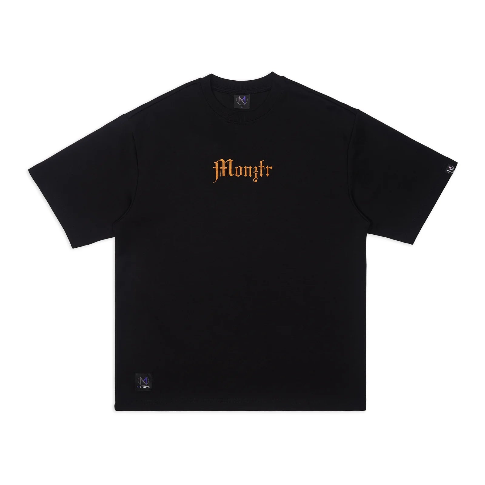 MONZTR BLOSSOM TEE BLACK