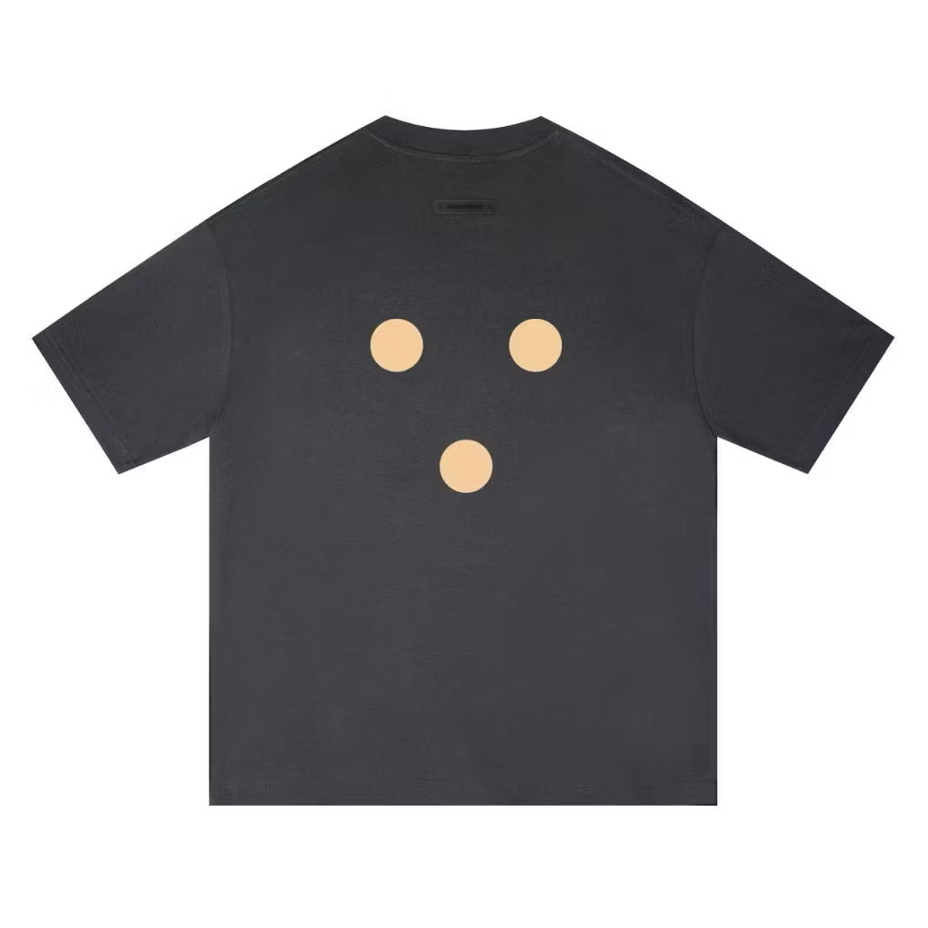 INNERSECT THE THREE CREAM LOGO GREY T SHIRT