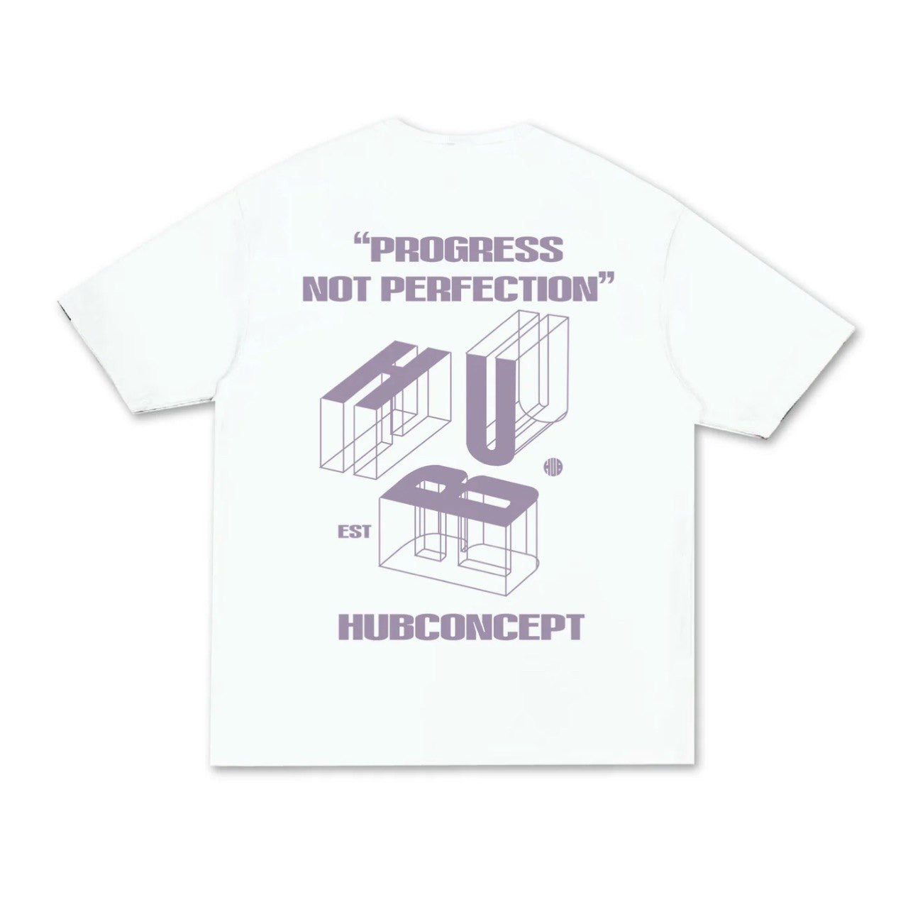 4D WORLD HUBCO TEE WHITE