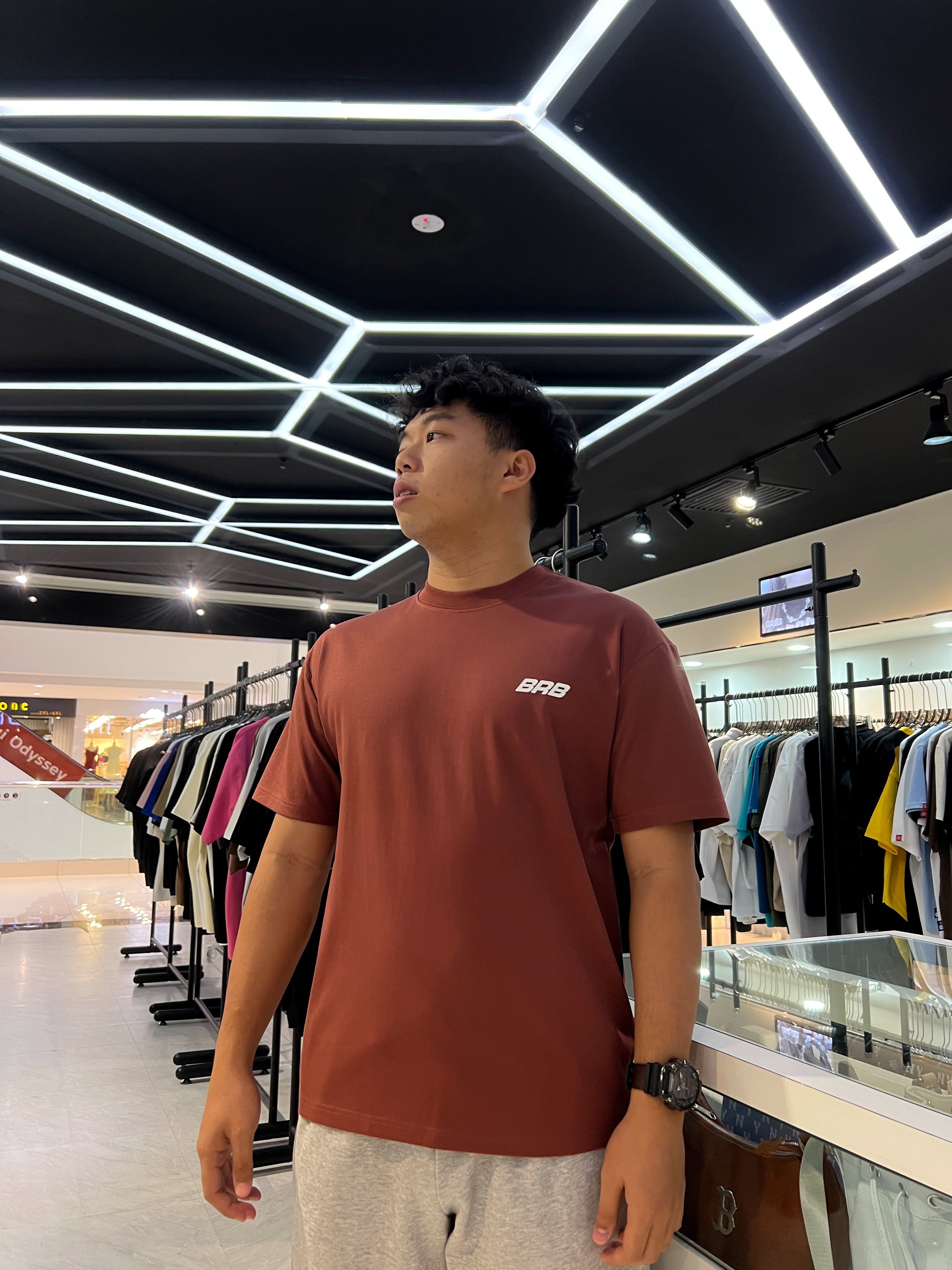 BRB BASIC TEE BURGUNDY