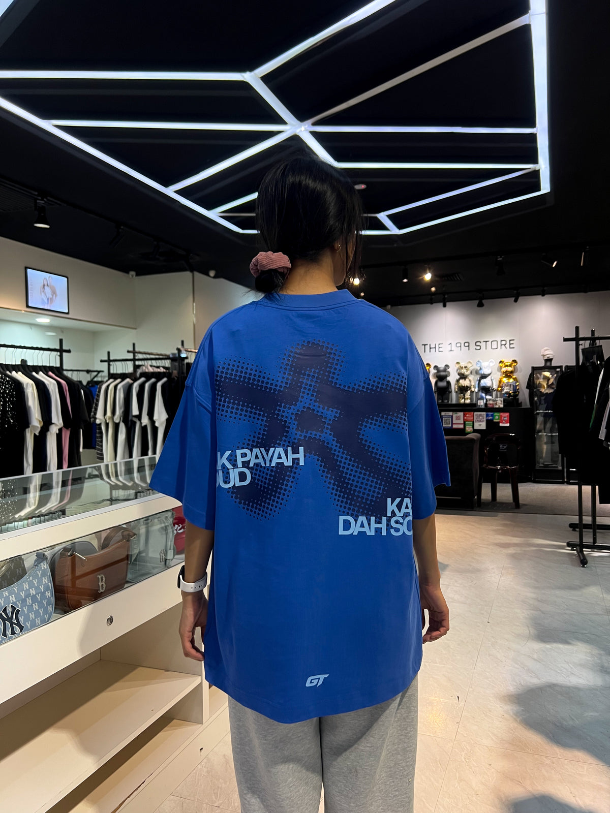 GOAT TAK PAYAH LOUD TEE BLUE