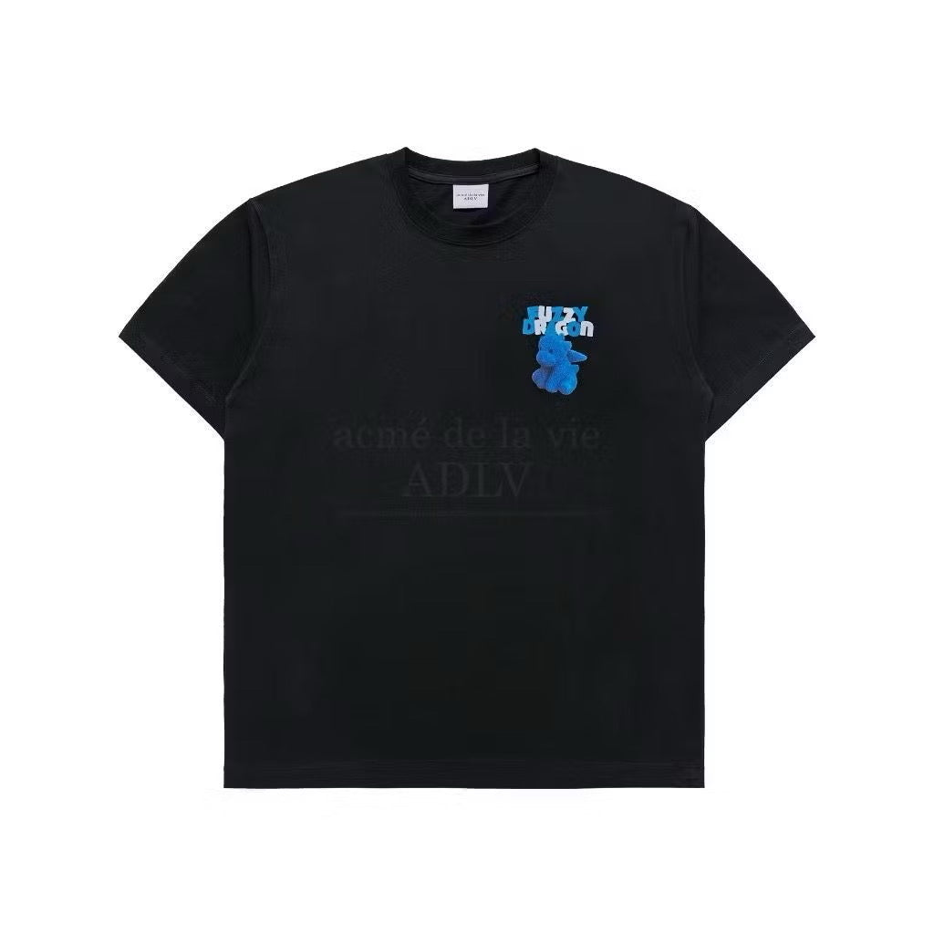 ADLV FUZZY DRAGON BLACK TEE