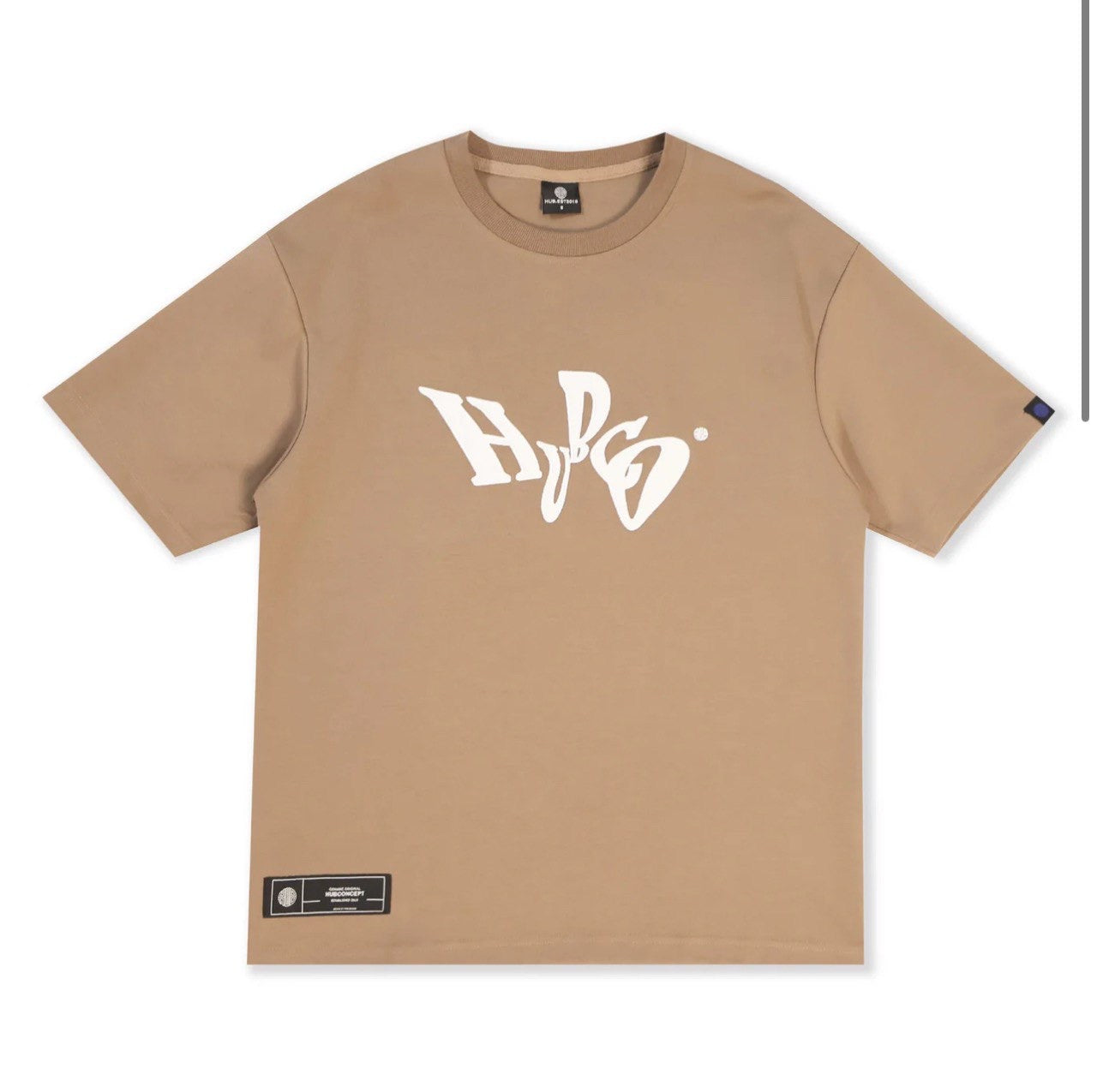 WARPED HUBCO TEE BROWN