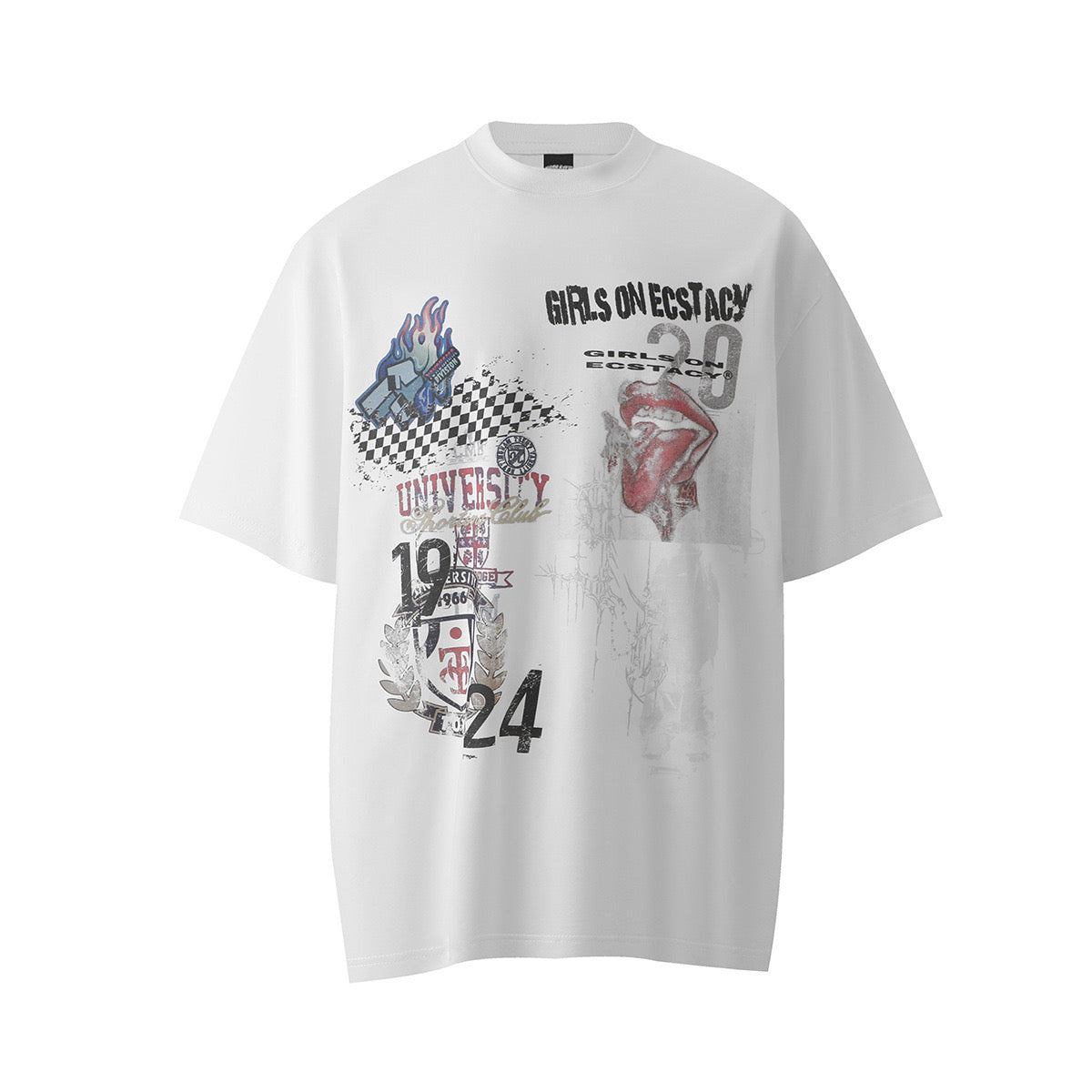 GIRLS ON ECSTACY T SHIRT (PRE-ORDER)