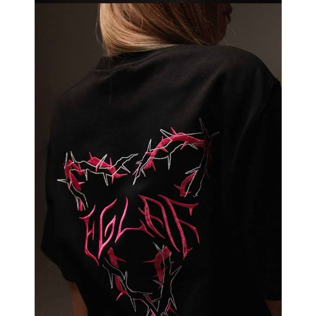 EGLAF THORN LOGO TEE BLACK