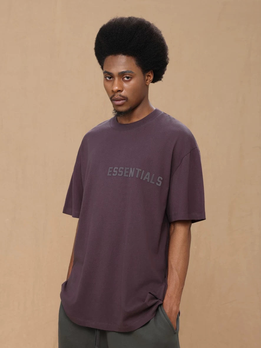 ESSENTIALS SS23 Plum Tee