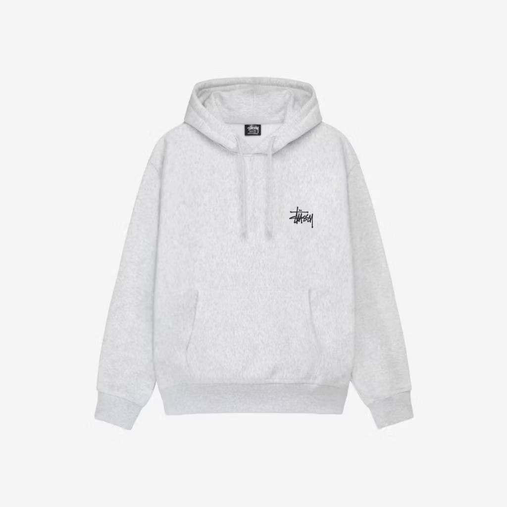 Stüssy Basic Stüssy Hoodie in grey