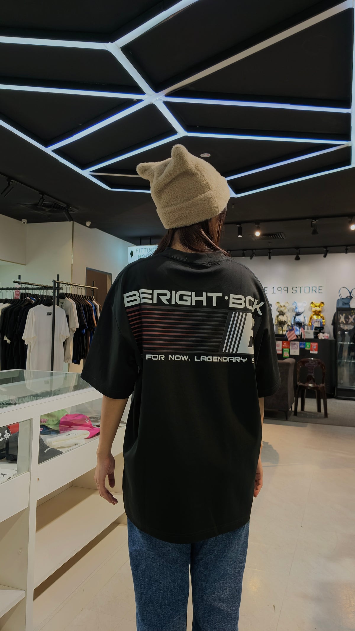 BRB FLAGS TEE BLACK
