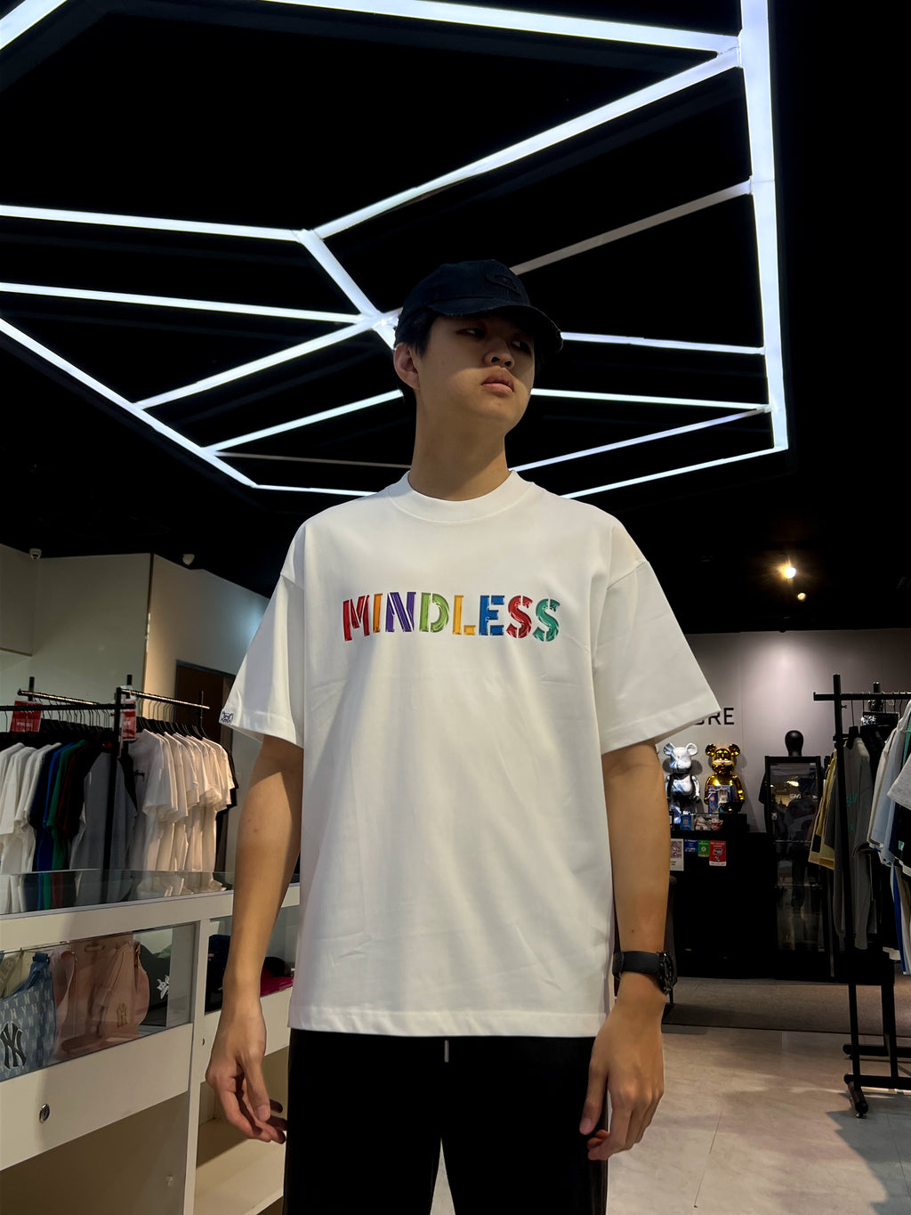 MINDLESS 017WH TEE WHITE