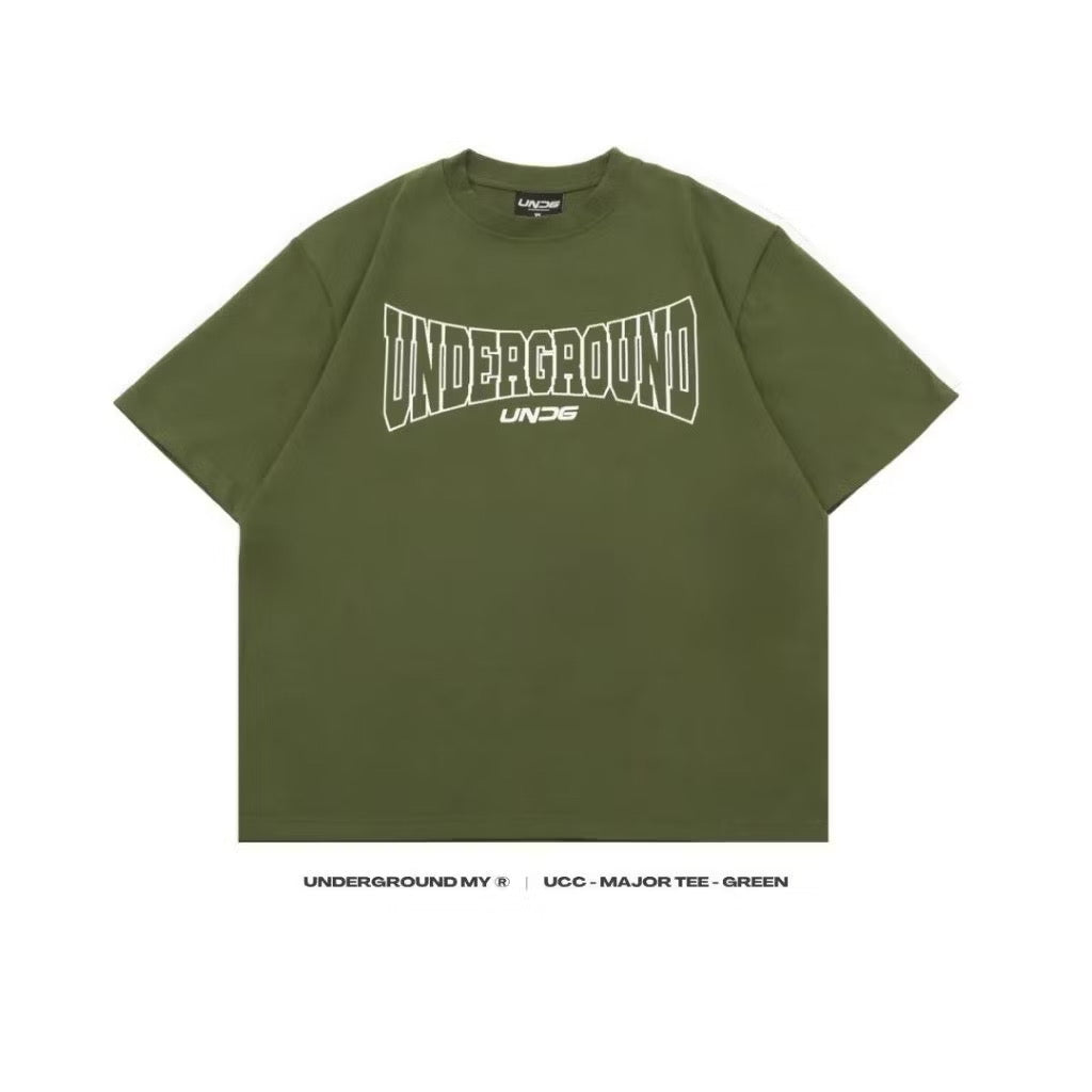UNDG MAJOR TEE OLIVE GREEN