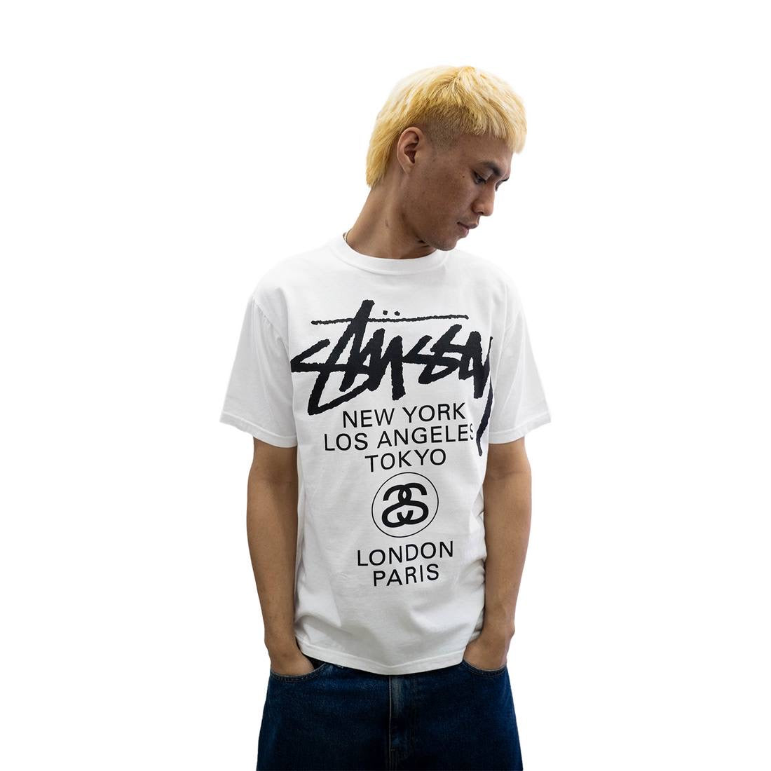 Stüssy World Tour Tee White