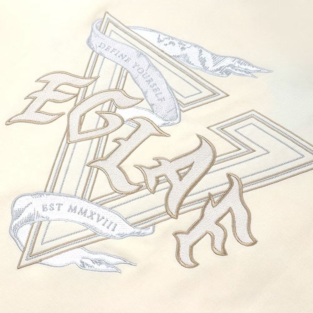 EGLAF Sculpta Triangle Logo Tee (CreamWhite)