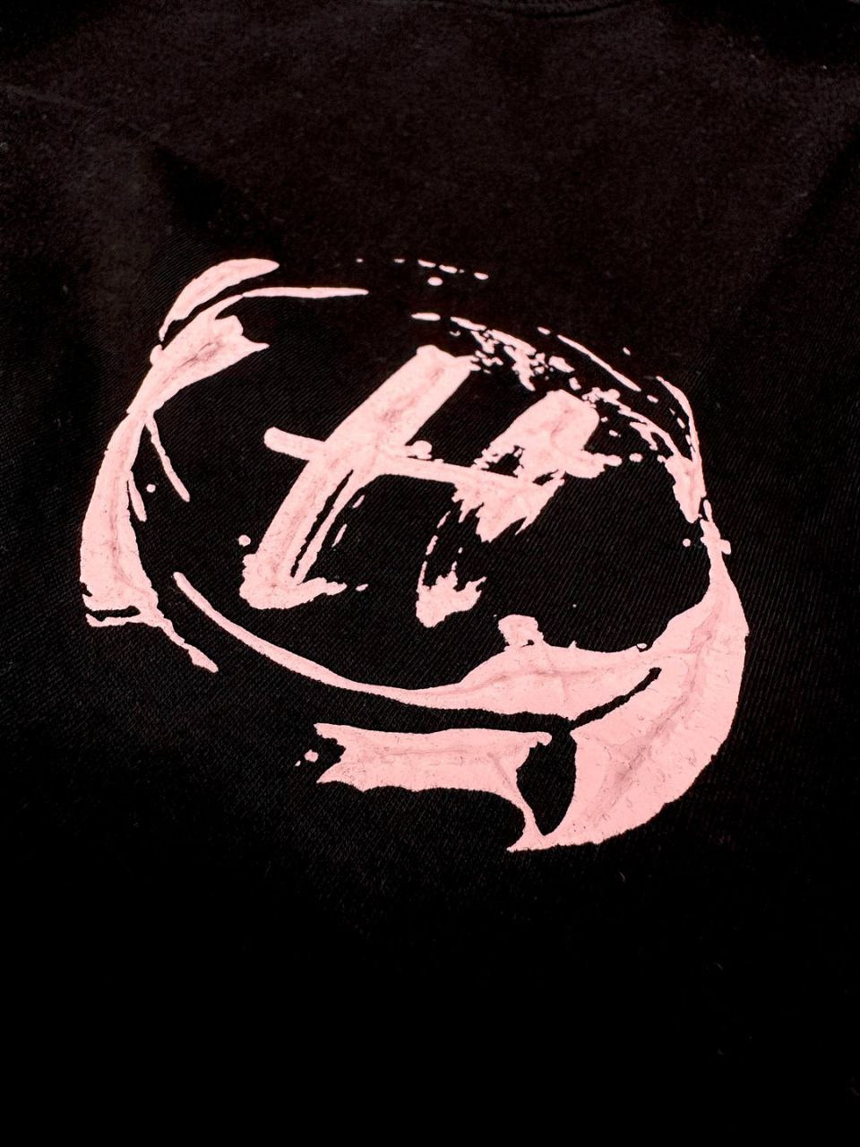 HUBCO CRAFTED LAYER TEE BLACK/WHITE