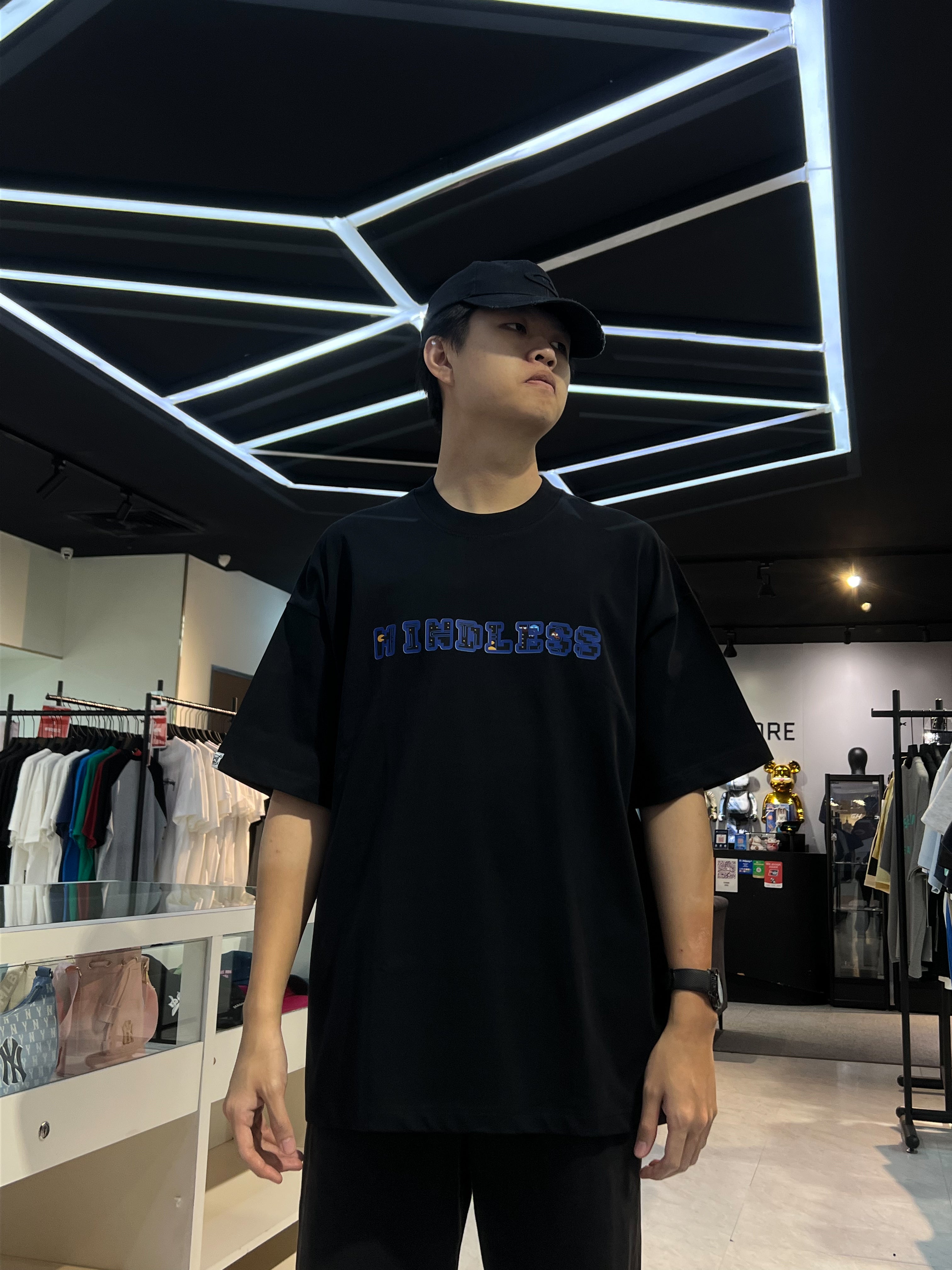 MINDLESS 016BK TEE BLACK