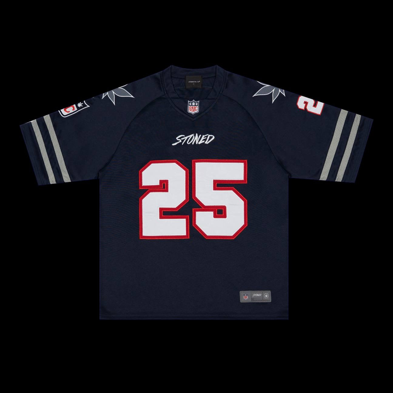 Stoned & Co Force NFL Jersey Navy