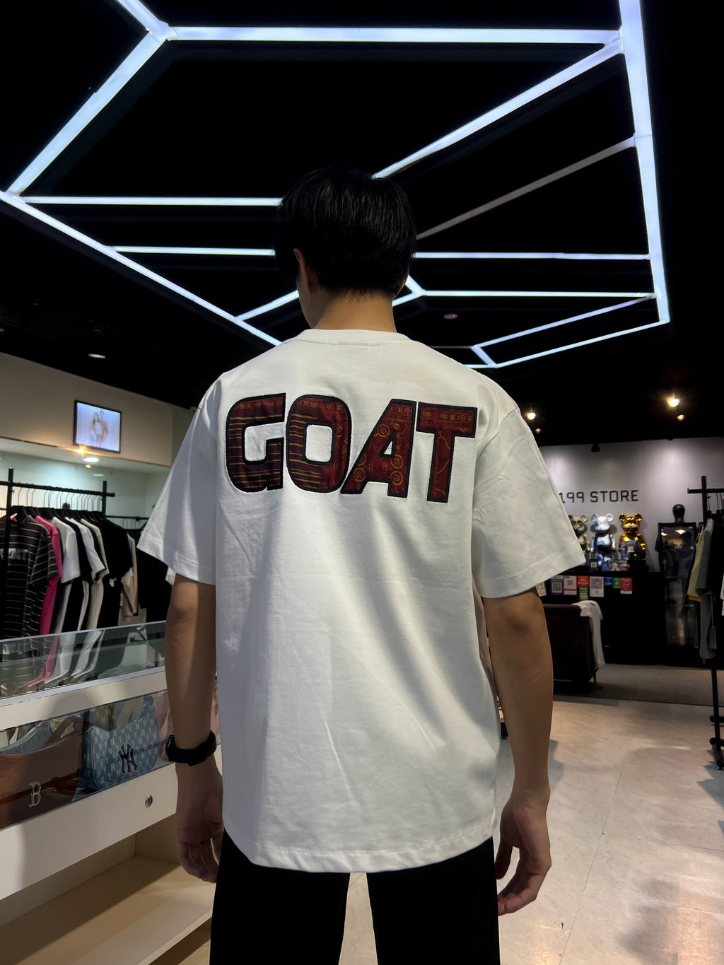 GOAT BATIKCORE TEE WHITE