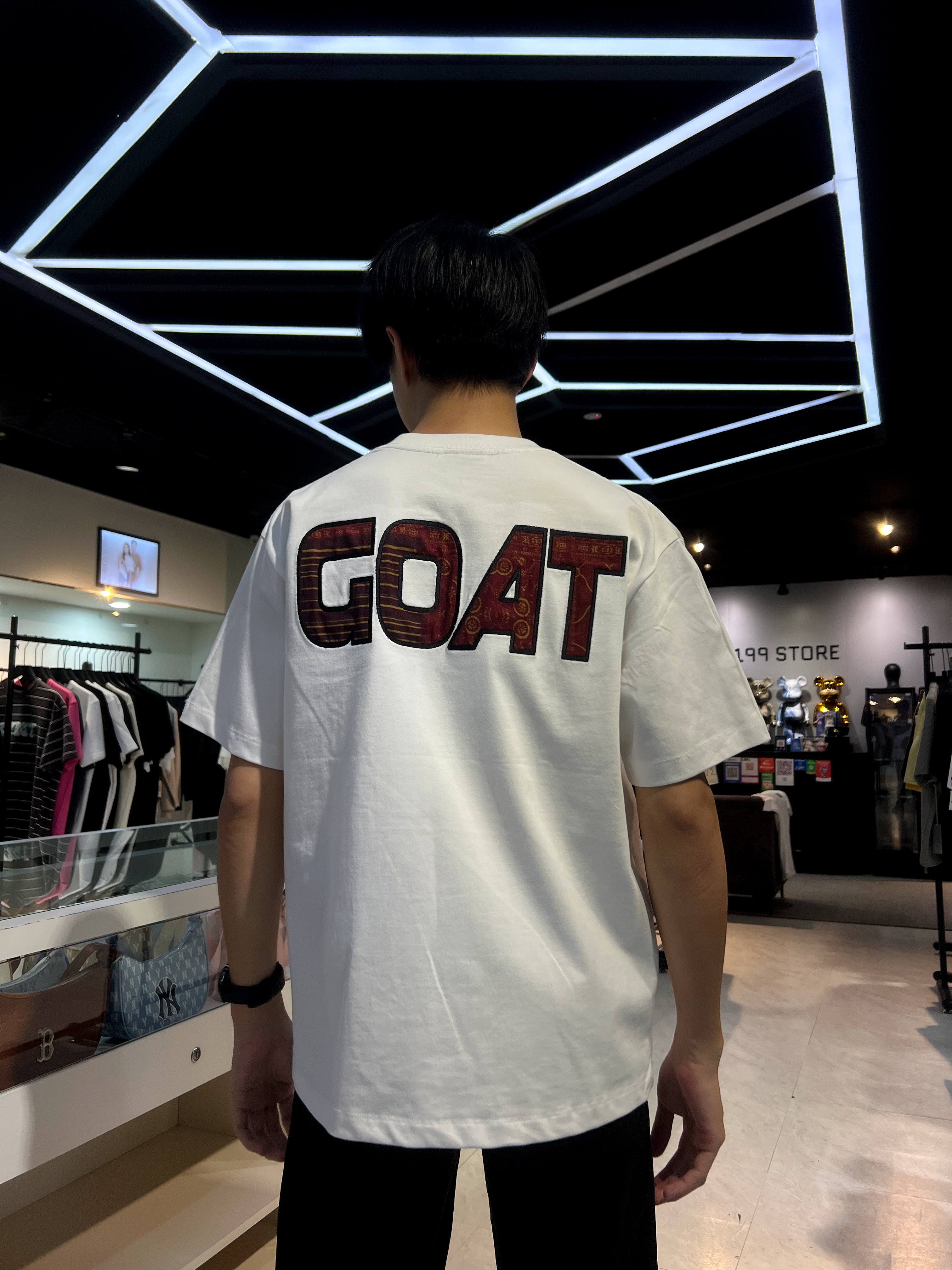 GOAT BATIKCORE TEE WHITE