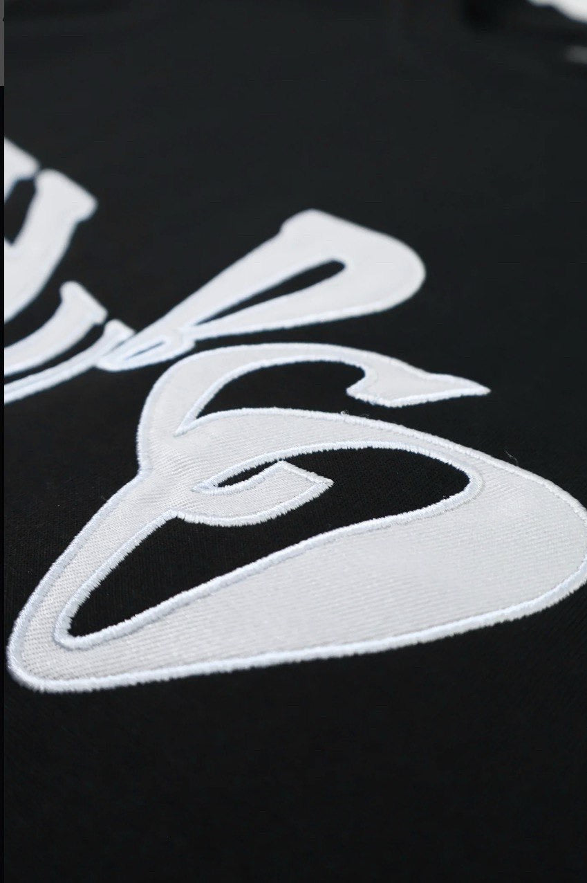 WARPED HUBCO TEE BLACK