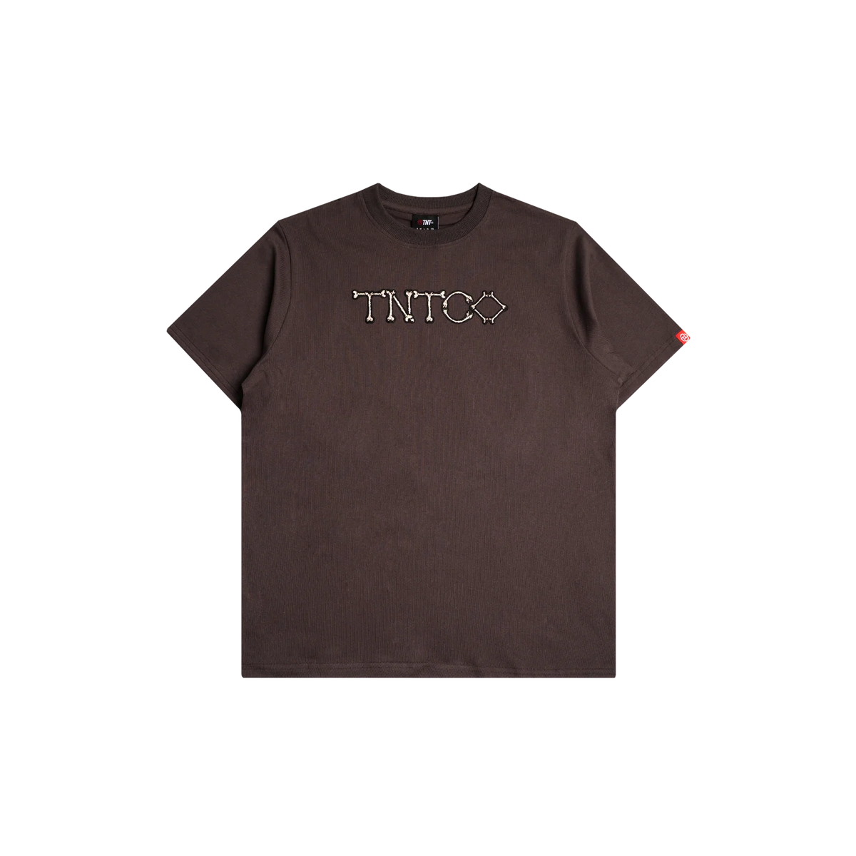 TNTCO SS26 Skeleton Logo Tee (DARK GREY)