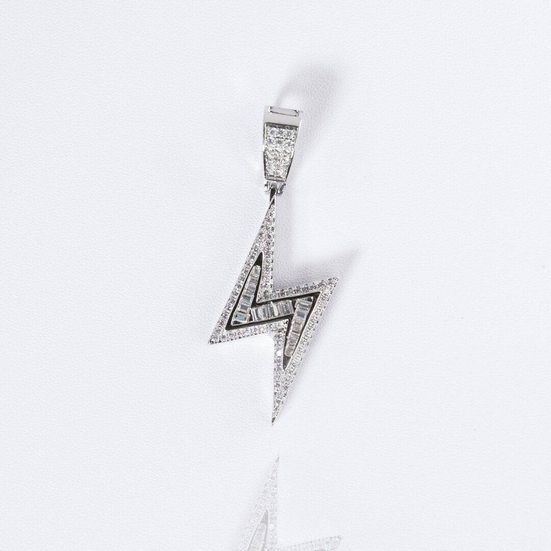 Iced-Out Electric Pendant