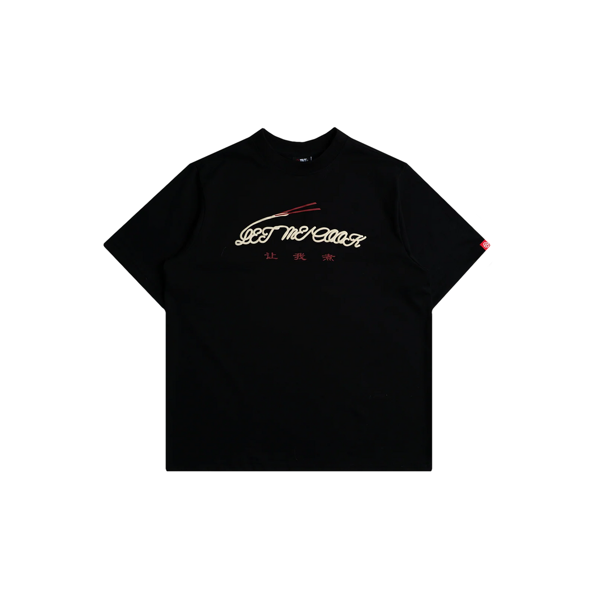TNTCO LET ME COOK TEE BLACK