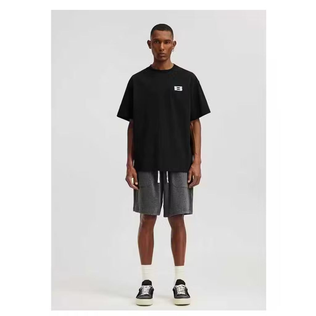 BONELESS TEXTURED TEE BLACK