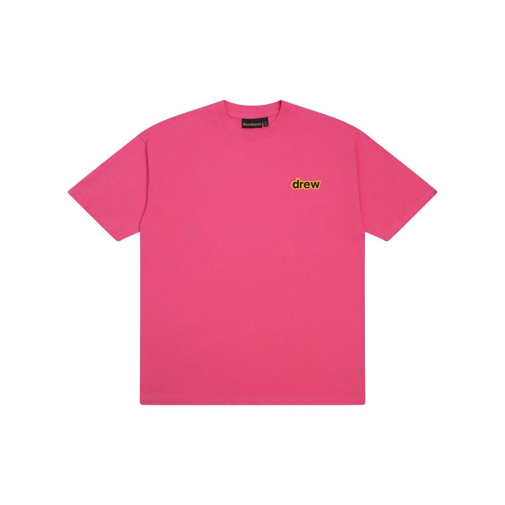 Drew House Doodle Joy SS Tee Hot Pink