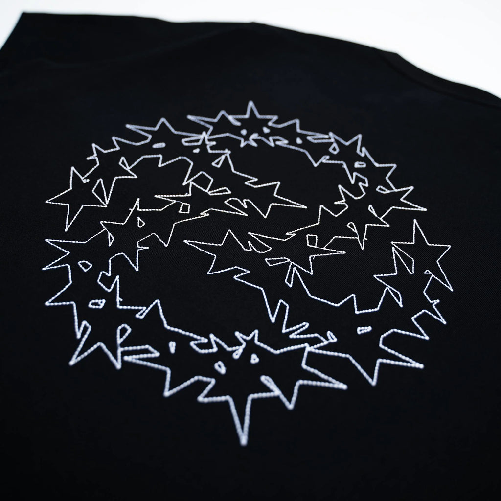 TNTCO SPIKY LOGO TEE BLACK