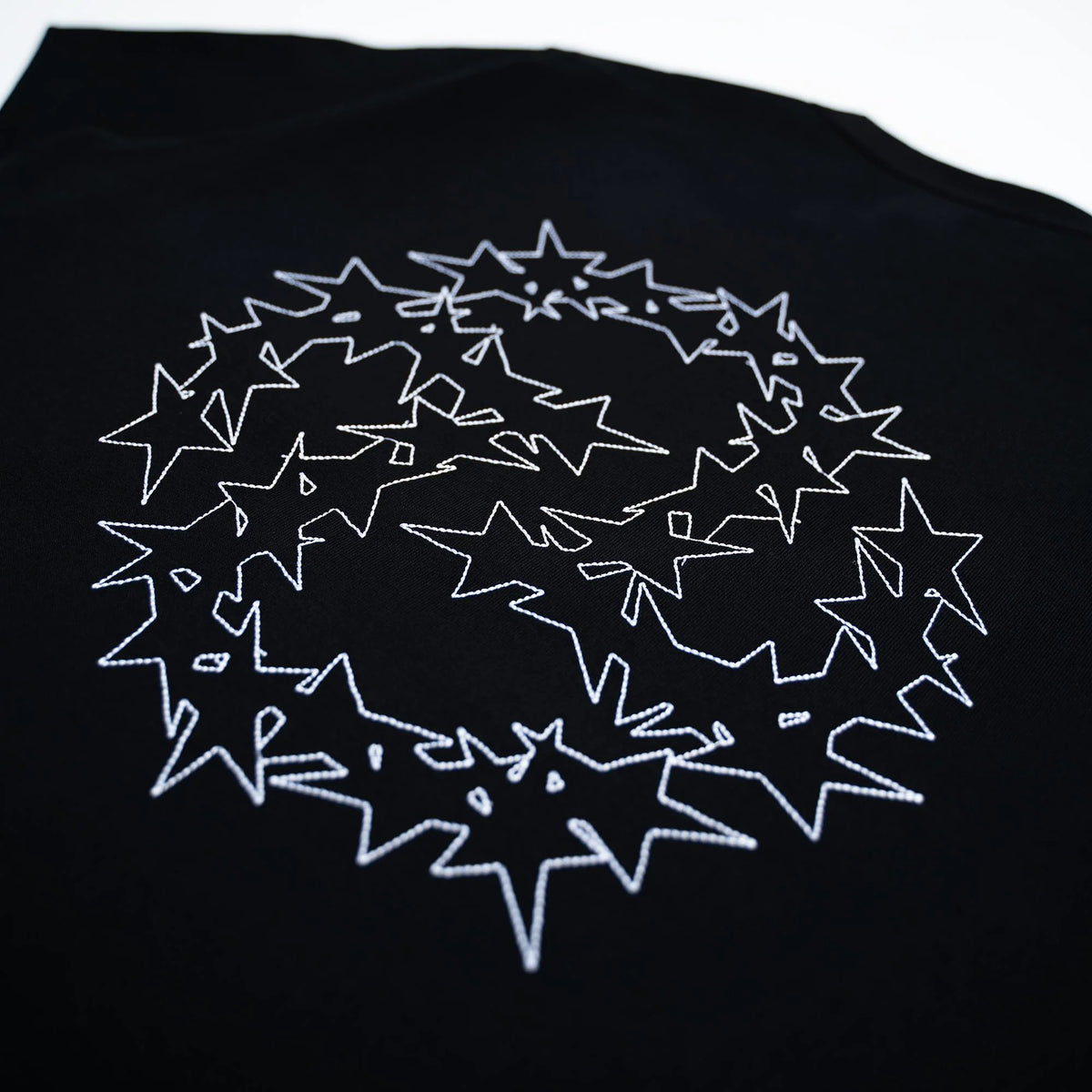 TNTCO SPIKY LOGO TEE BLACK