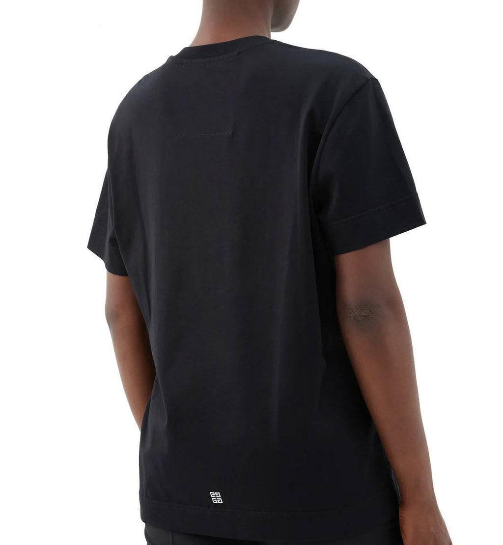Givenchy logo-print cotton t-shirt black