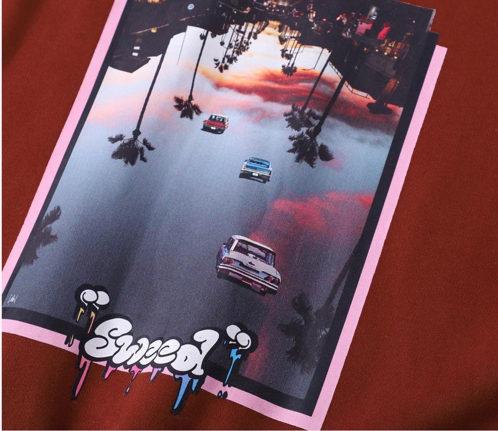 SWEED IRIEWATA x SWEED SWEATER BROWN