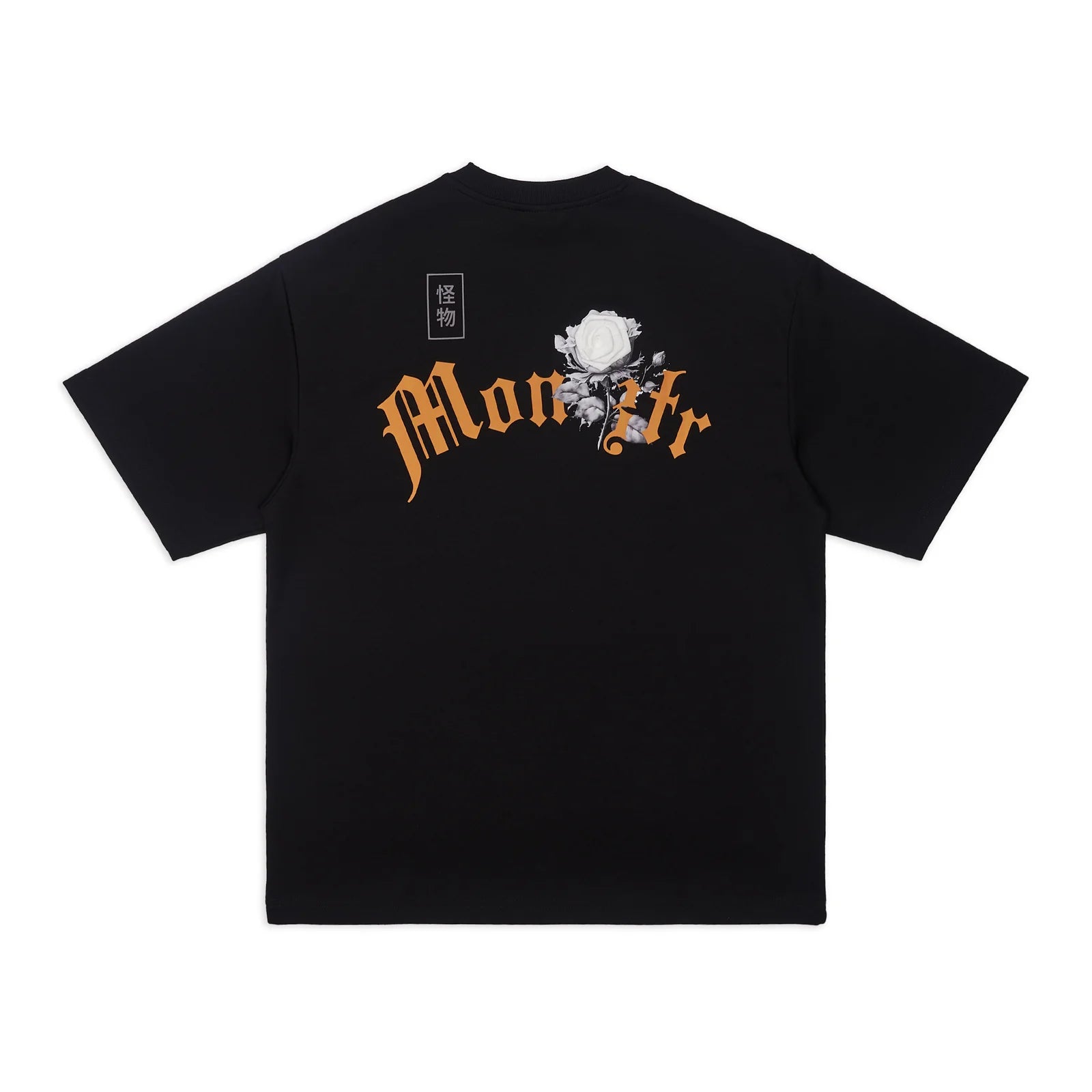 MONZTR BLOSSOM TEE BLACK