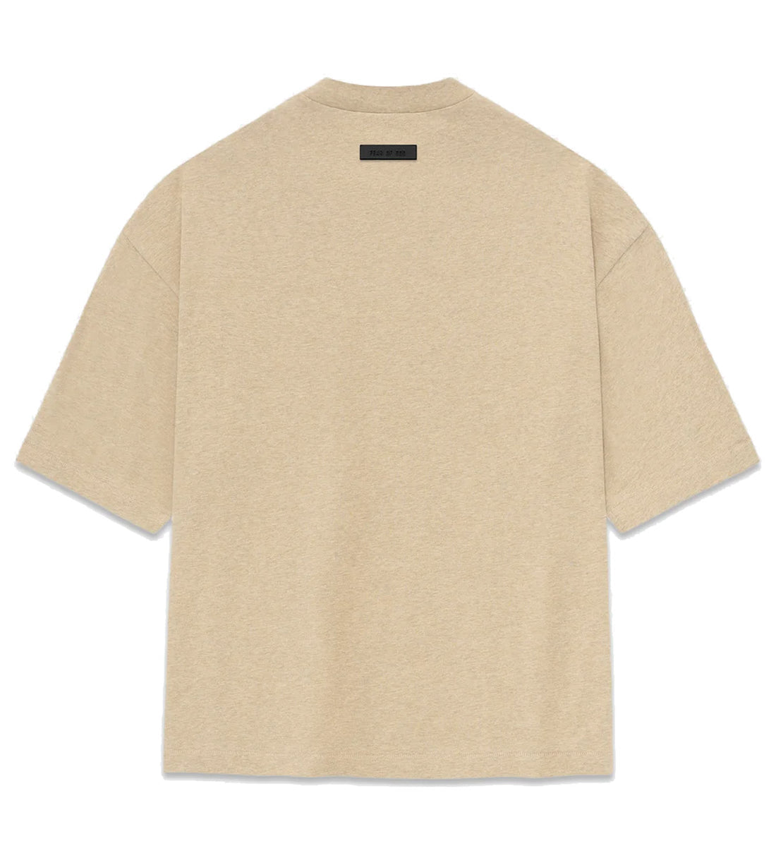 ESSENTIALS CREWNECK TEE - GOLD HEATHE