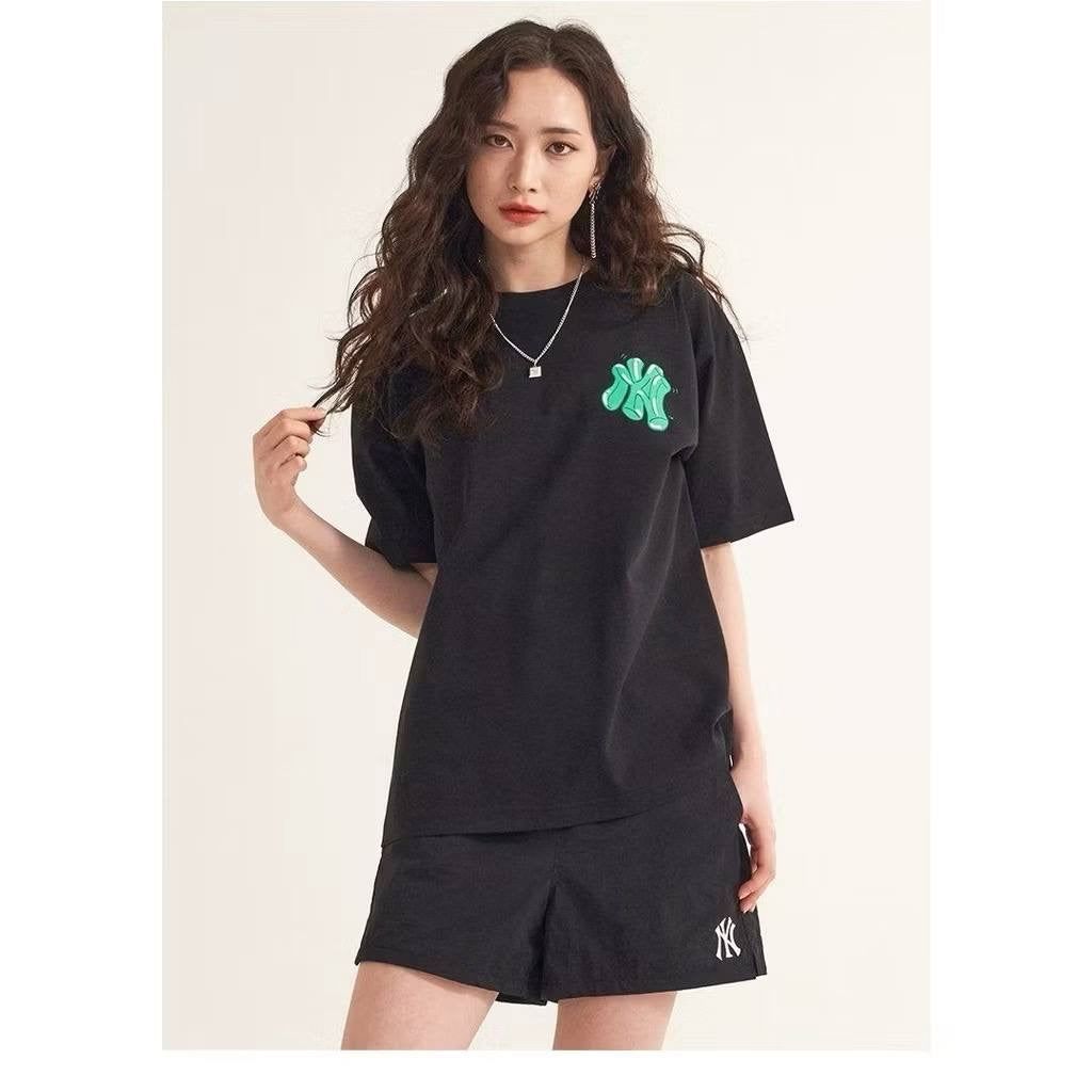 MLB GREEN WHITE LIKE TEE BLACK
