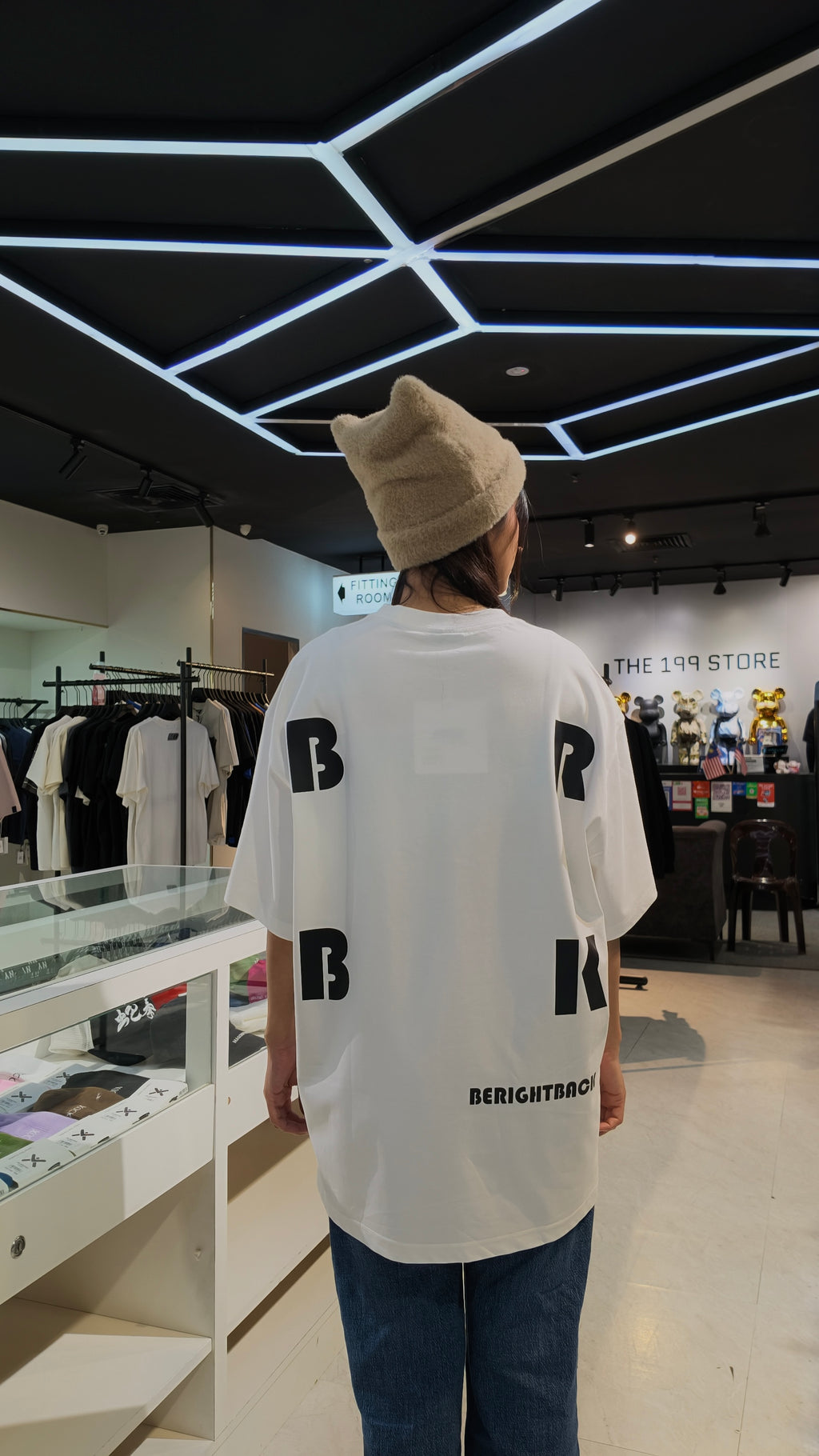 BRB SYMBOL TEE WHITE