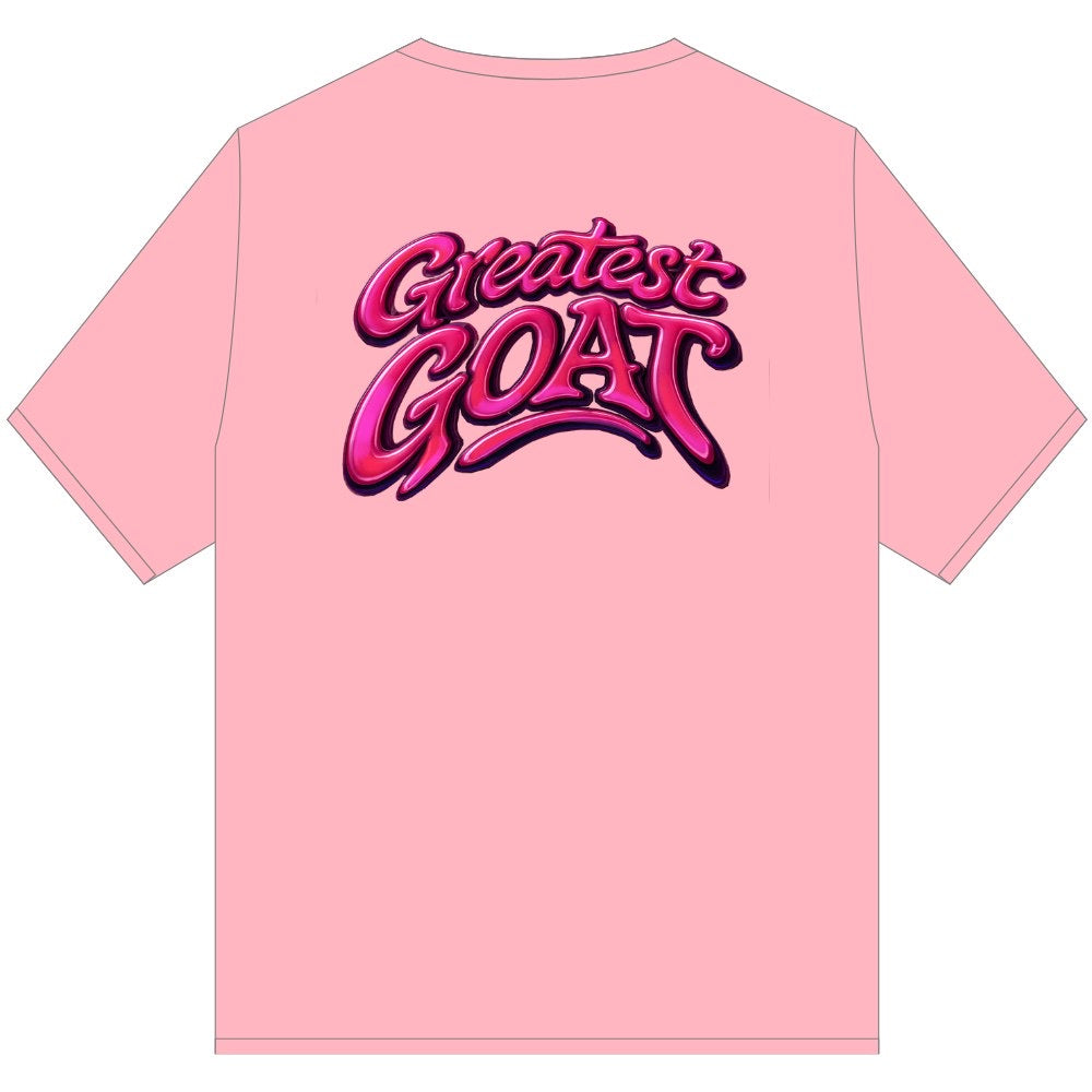 GOAT BUBBLE FLEXX T SHIRT PINK