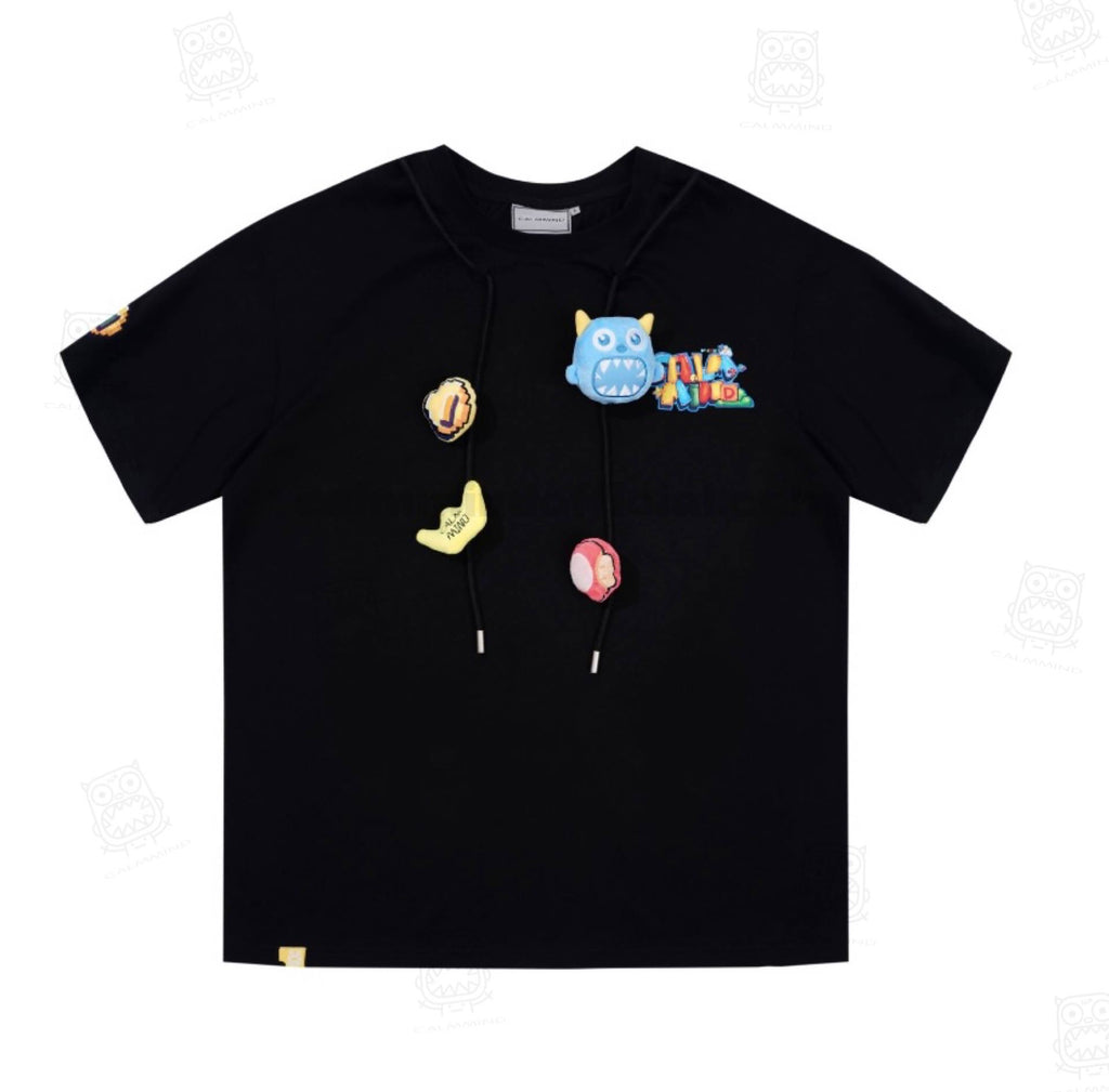 Calmmind Mario Monster Tee Black