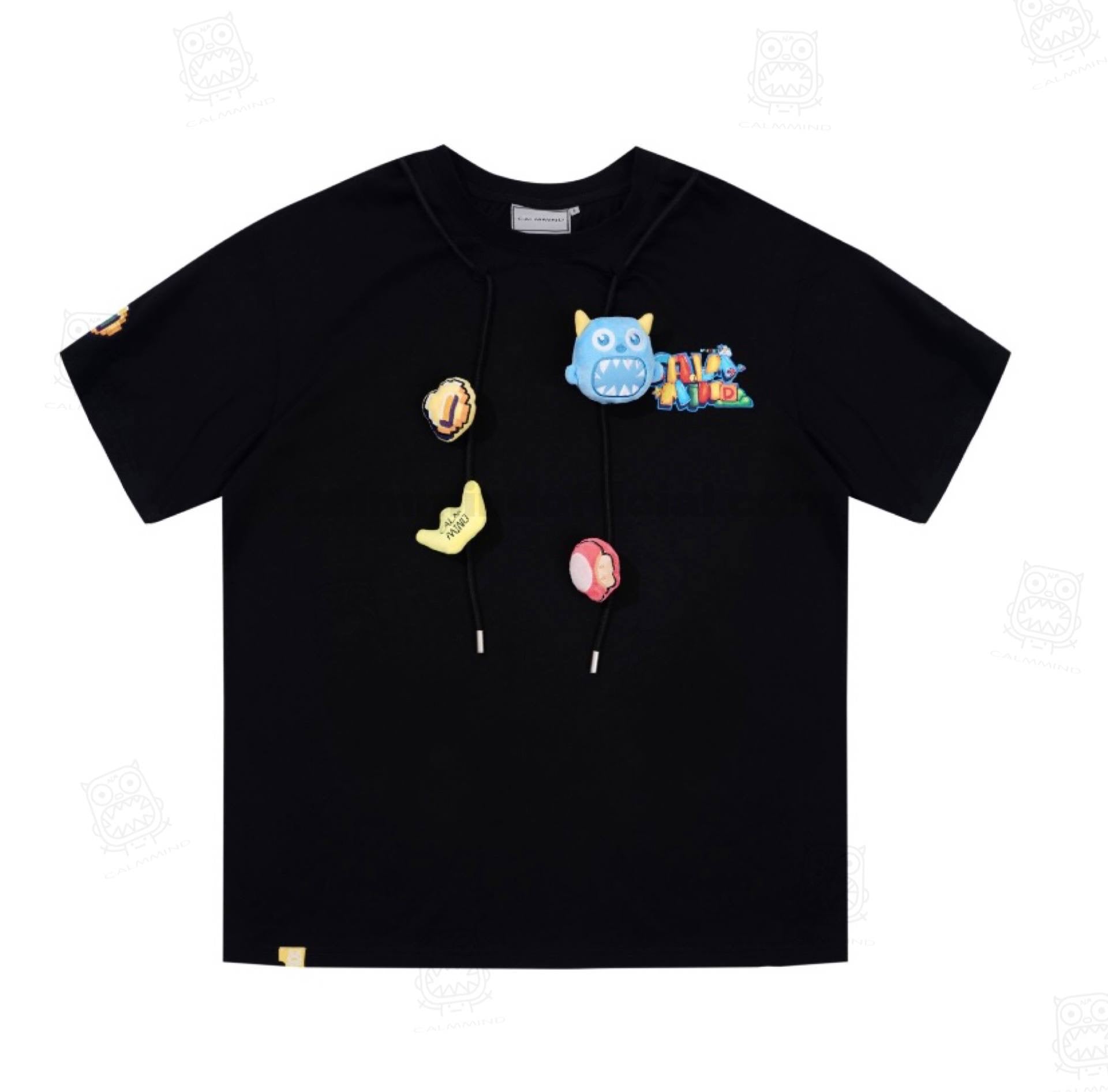 Calmmind Mario Monster Tee Black