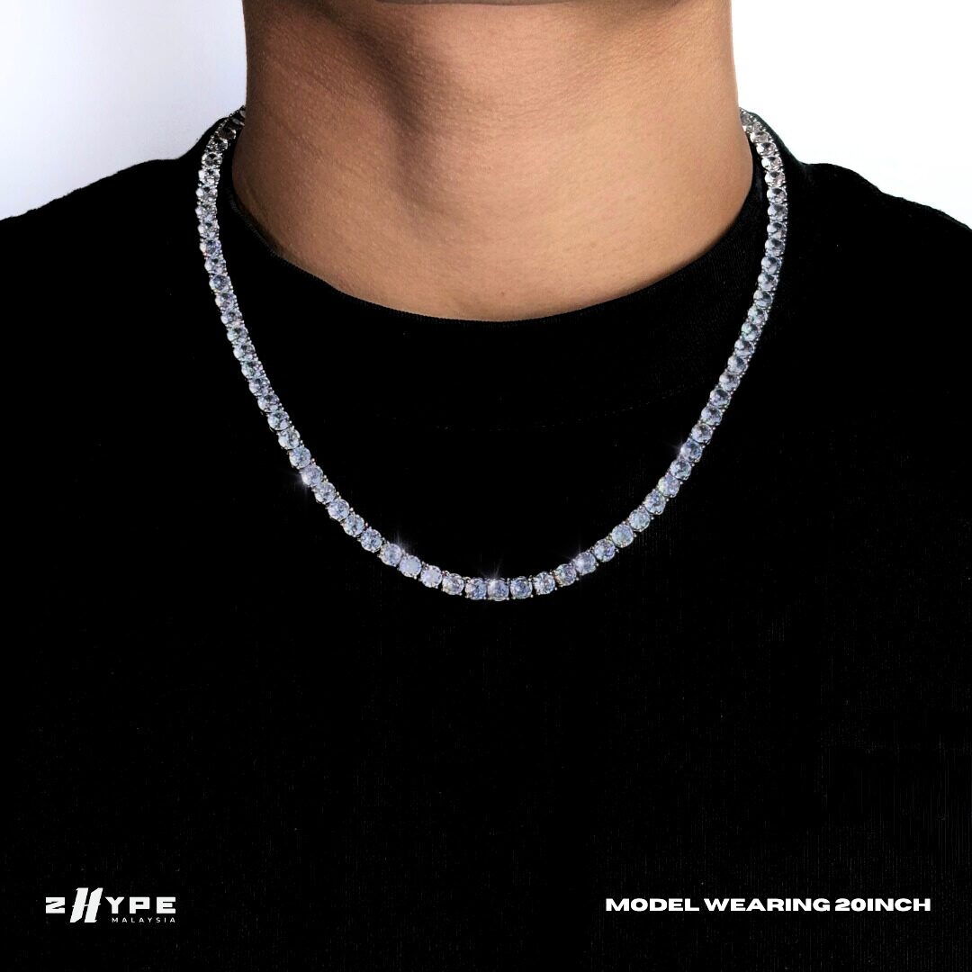 Tennis Chain (Silver) 5mm