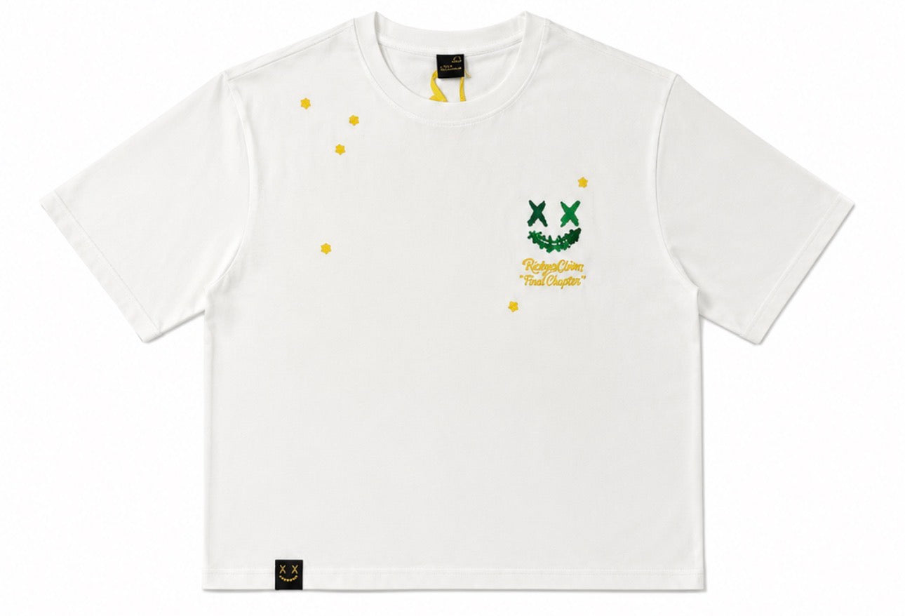 RICKYISCLOWN MAGICAL CHRISTMAS TREE CLOWN TEE WHITE