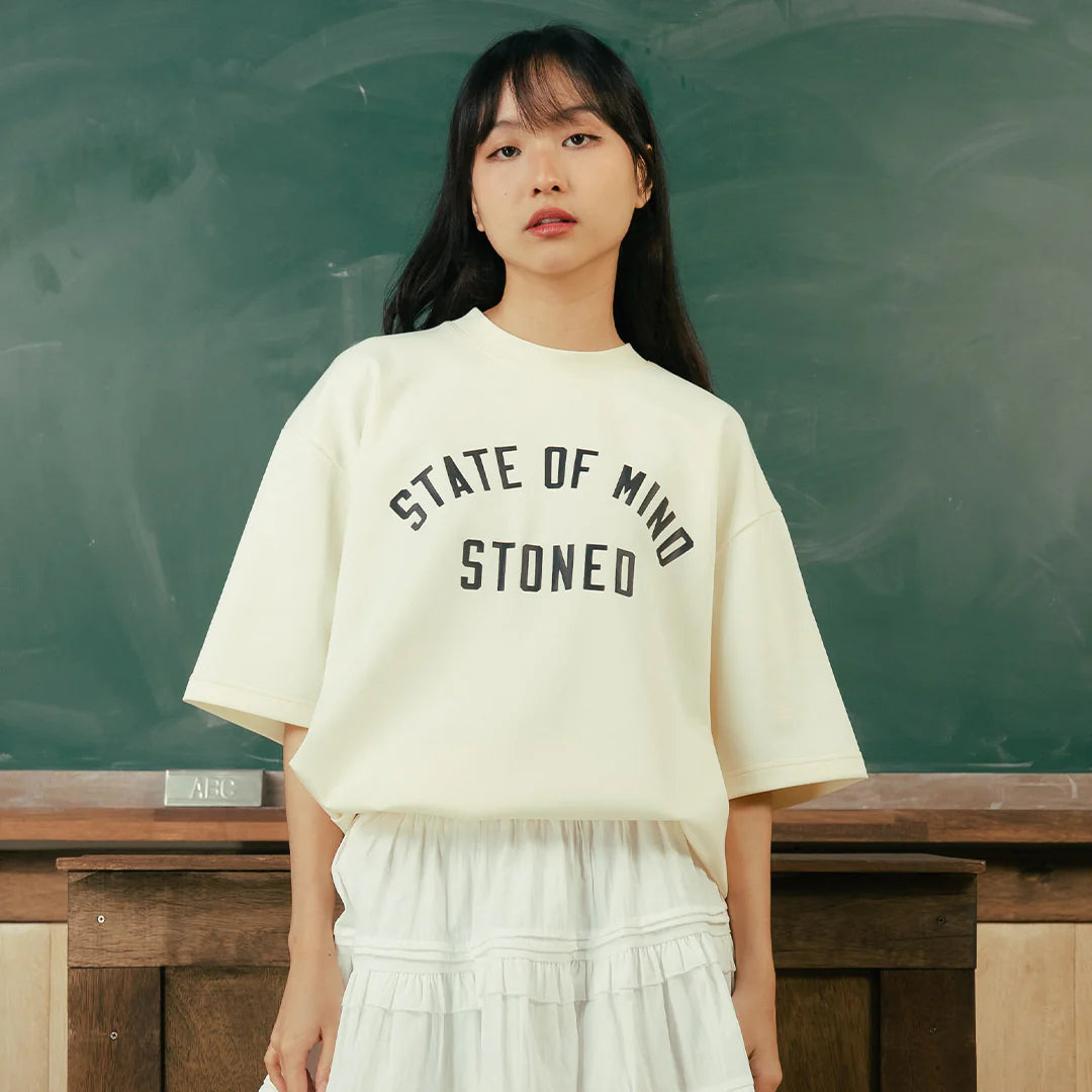 Stoned & Co Originals V2 Cream Yellow Tee