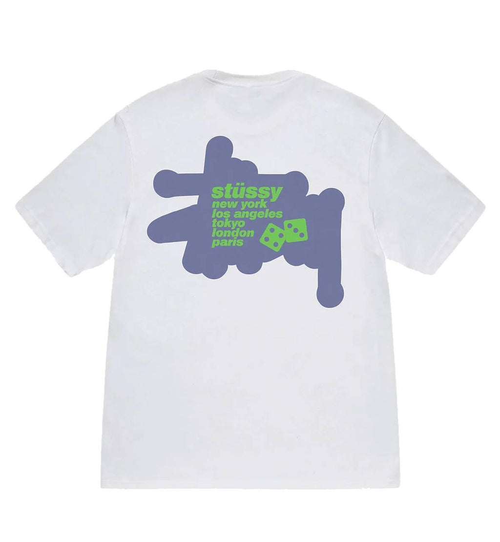 Stüssy Silhouette Tee White