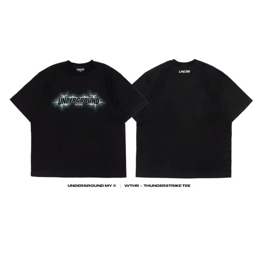 UNDG WTHR | THUNDERSTRIKE TEE BLACK
