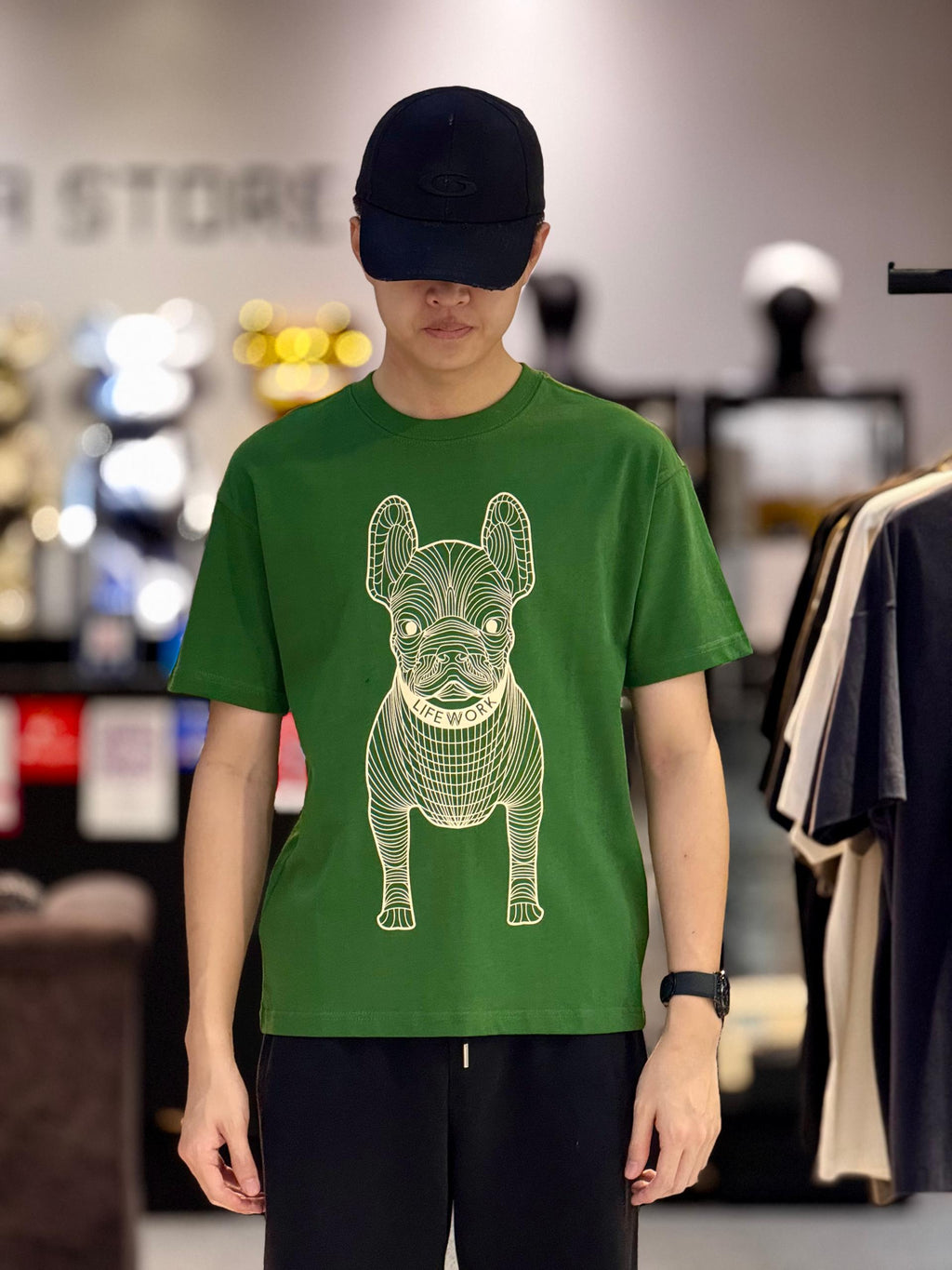Lifework Big Radog  Green Tee